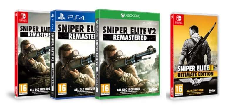 Sniper Elite V2 Remastered i Sniper Elite 3 Ultimate Edition trafią w pudełkach do Polski. Znamy zawartość