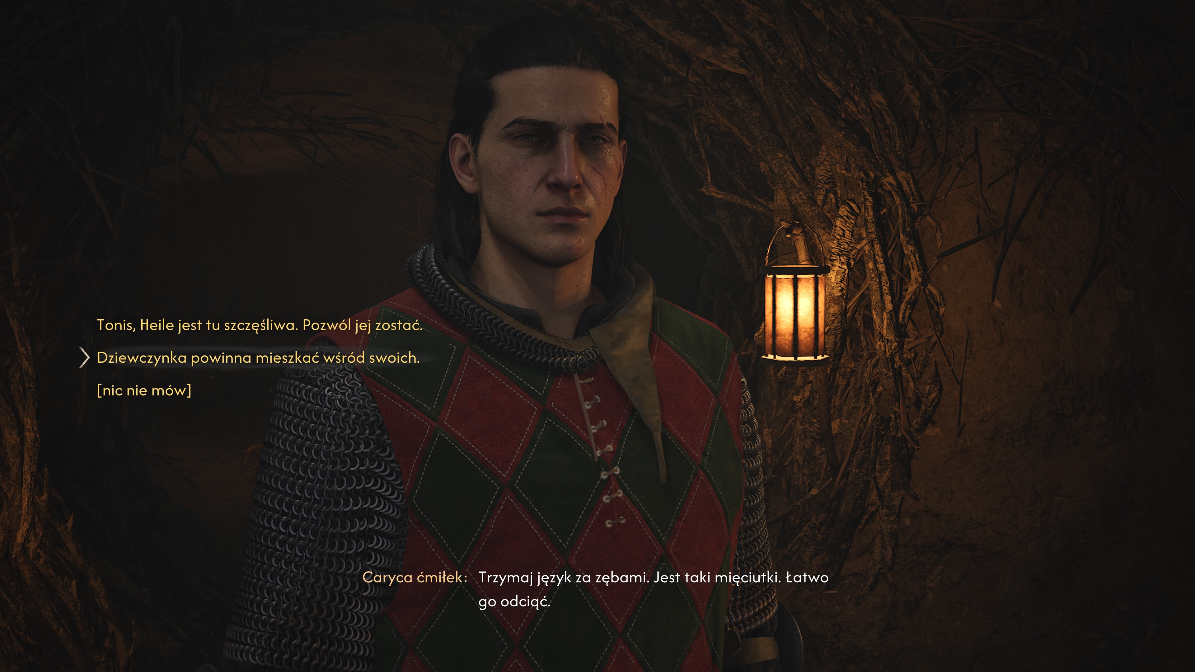 The Blood of Dawnwalker - Ćmiłki, Heile, Tonis: co zrobić z dziewczynką?