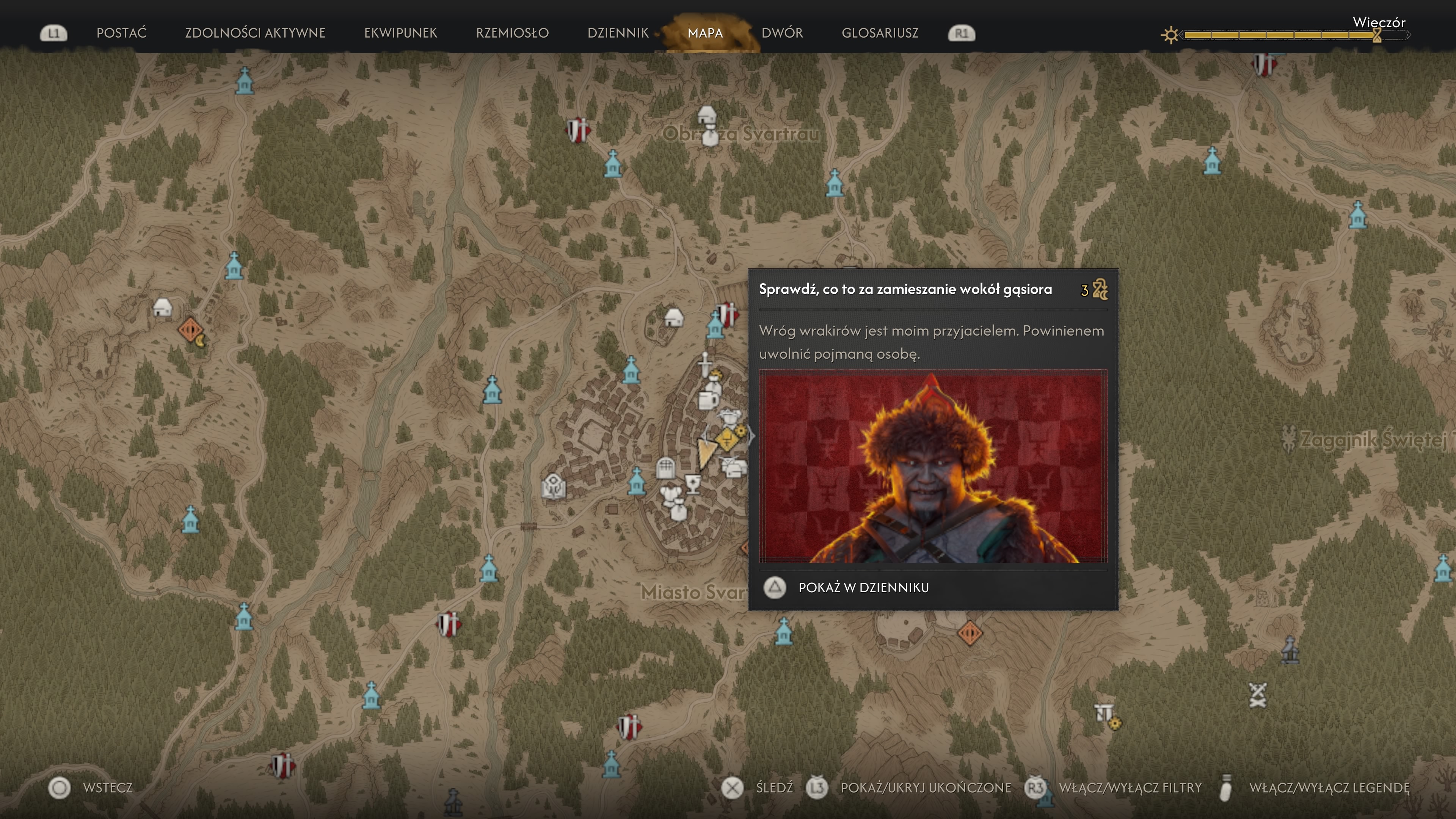 The Blood of Dawnwalker - Gąsiory Bakira: znajoma twarz, z miłości, dawny instruktor
