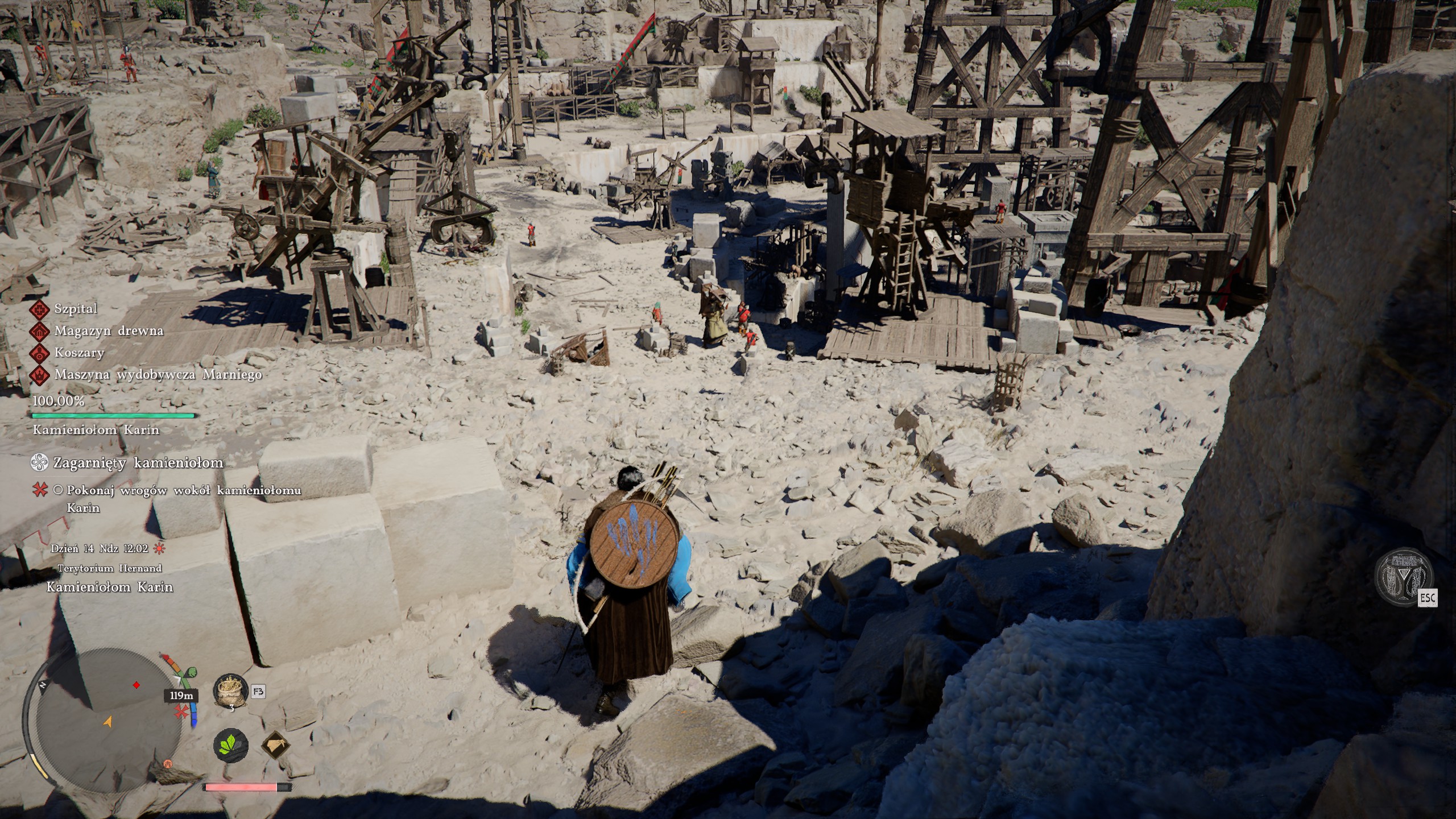 Crimson Desert - Zagarnięty kamieniołom: maszyna wydobywcza Marniego