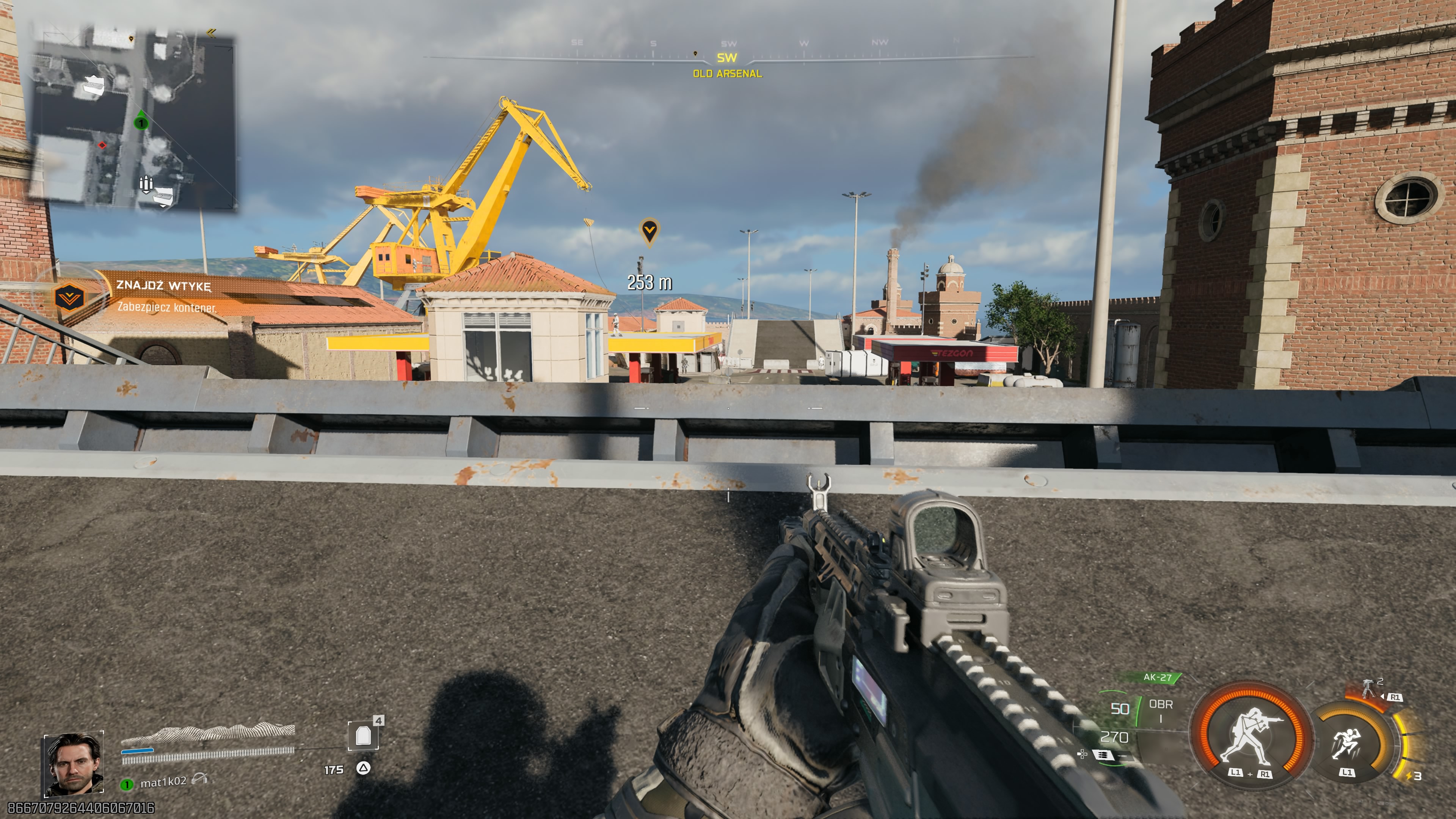 Call of Duty Black Ops 7 - Infiltracja: Widmo 1, drony bojowe, Karma, VTOL, skok, wingsuit, stocznia