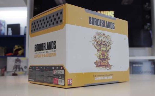 Zobaczcie unboxing Borderlands: The Handsome Collection Claptrap!