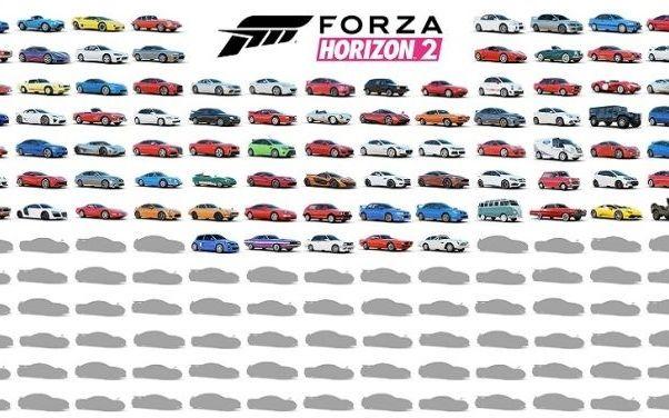Poznaliśmy pierwsze 100 samochodów z Forza Horizon 2