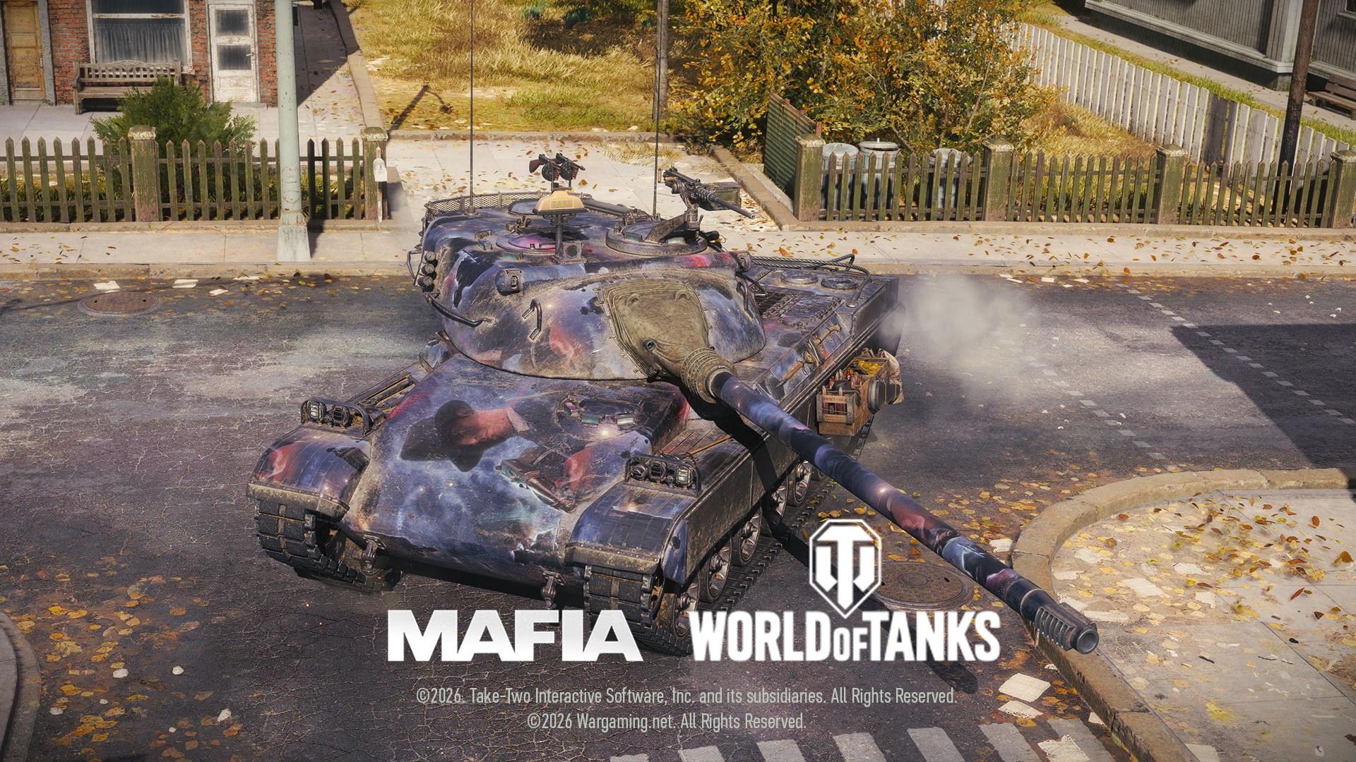 Mafia x World of Tanks - czołg Predatore
