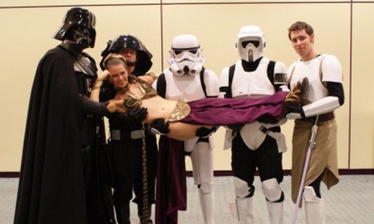 Leia wygina ciało w Kinect Star Wars