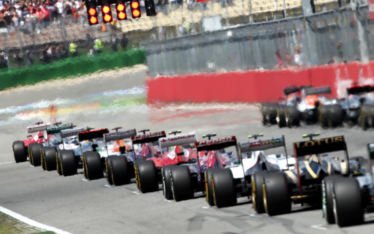 Klasyczny tor Hockenheimring wygląda świetnie w F1 2014
