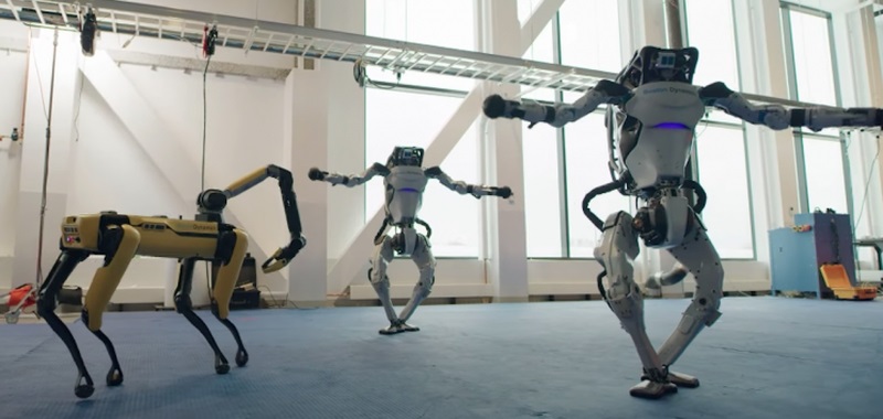 Roboty z Boston Dynamics imponują mobilnością. Tańczące maszyny podbijają Sieć