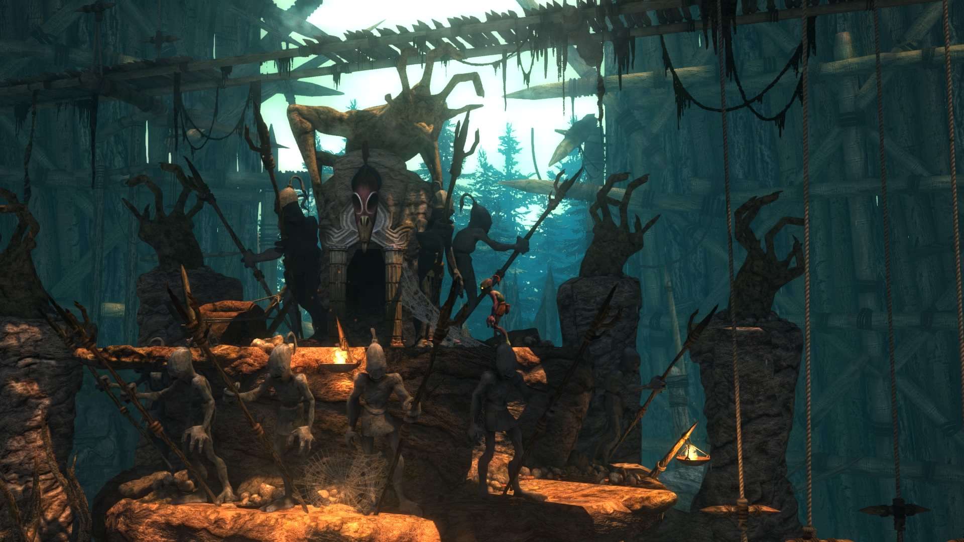 Świat Skyrim wykreowany w MineCraft