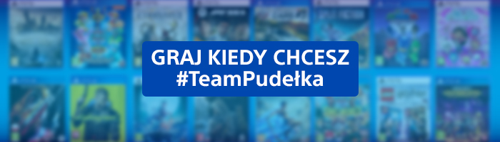 GRY NA PŁYTACH NIE ZNIKAJĄ - GRAJ, KIEDY CHCESZ I JAK CHCESZ #TeamPudełka