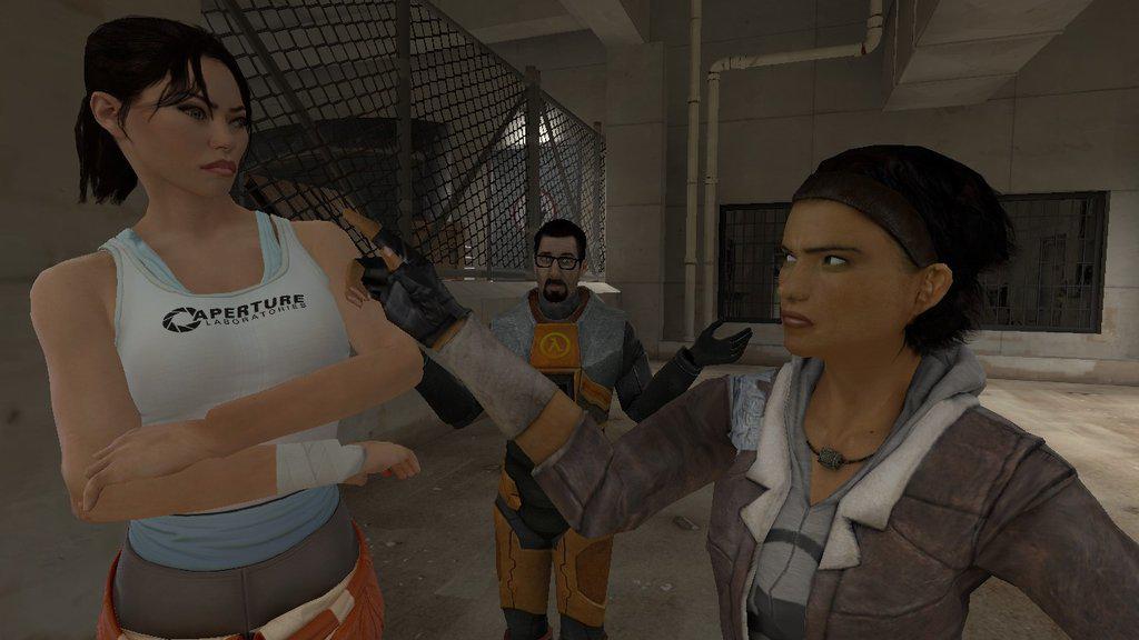 Jak wyglądałaby walka Freemana z Chell? Zobaczcie fanowski filmik Portal vs Half-Life