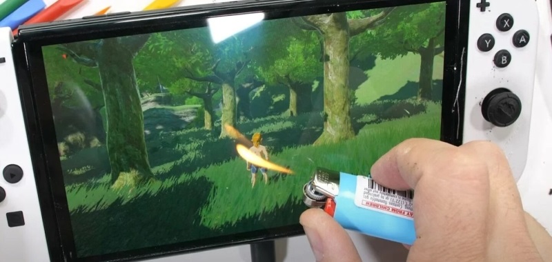 Test wytrzymałości ekranu potwierdza, że Nintendo Switch OLED może mieć problemy. Gracze powinni uważać