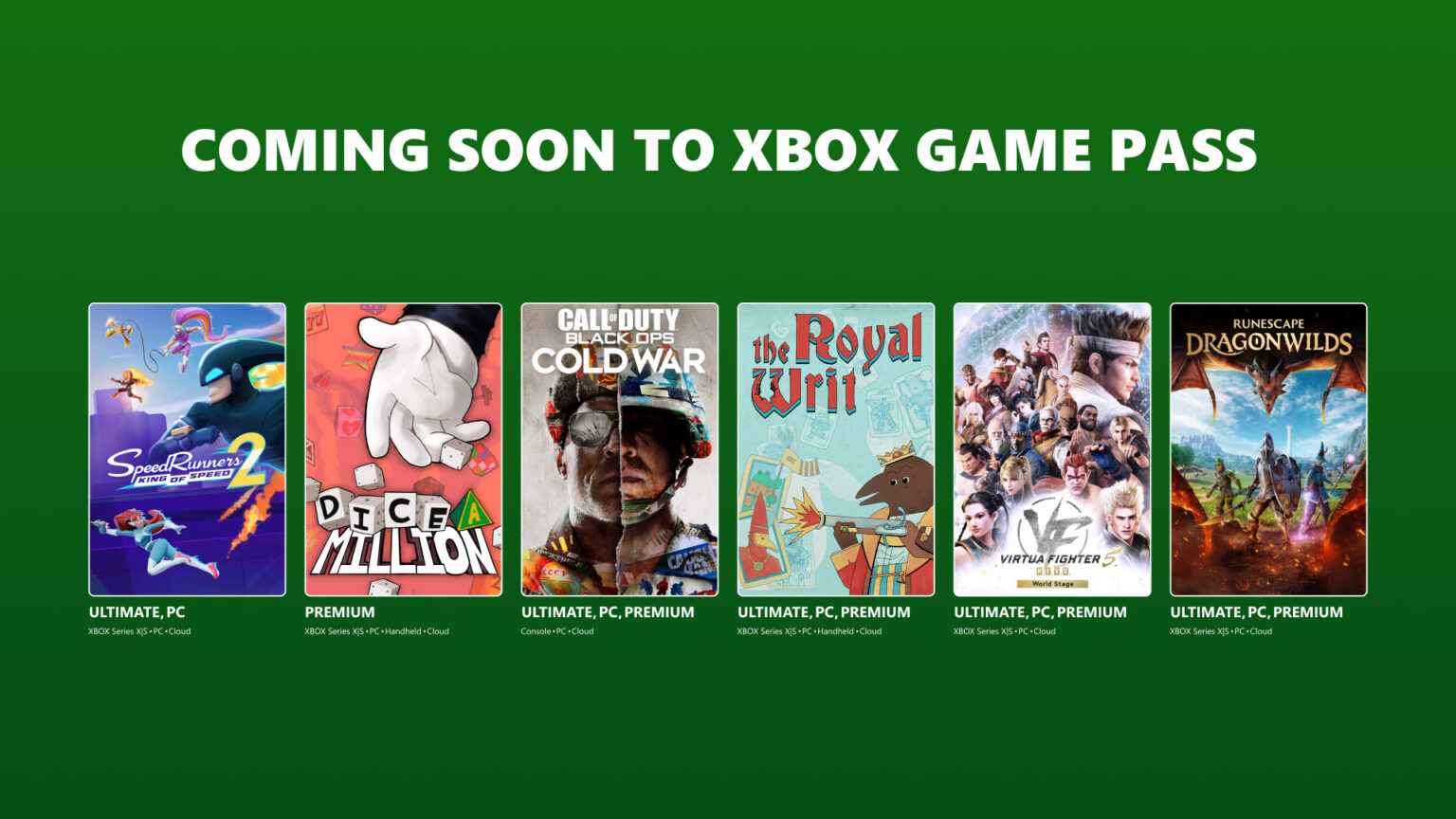 Xbox Game Pass na pierwszą połowę września