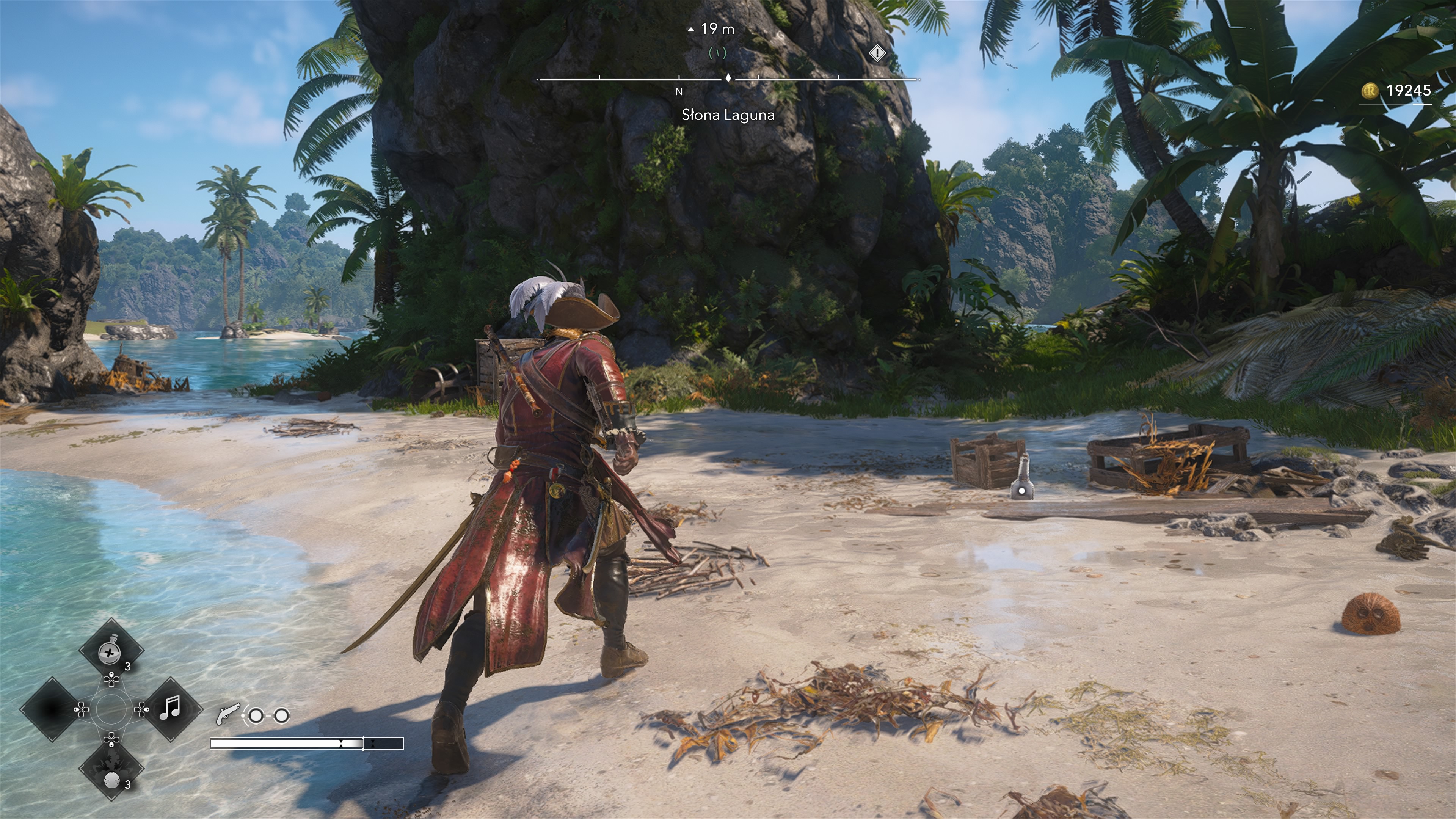 Assassin's Creed Black Flag Resynced - Mapa skarbu z Słona Laguna lokalizacja, gdzie jest?
