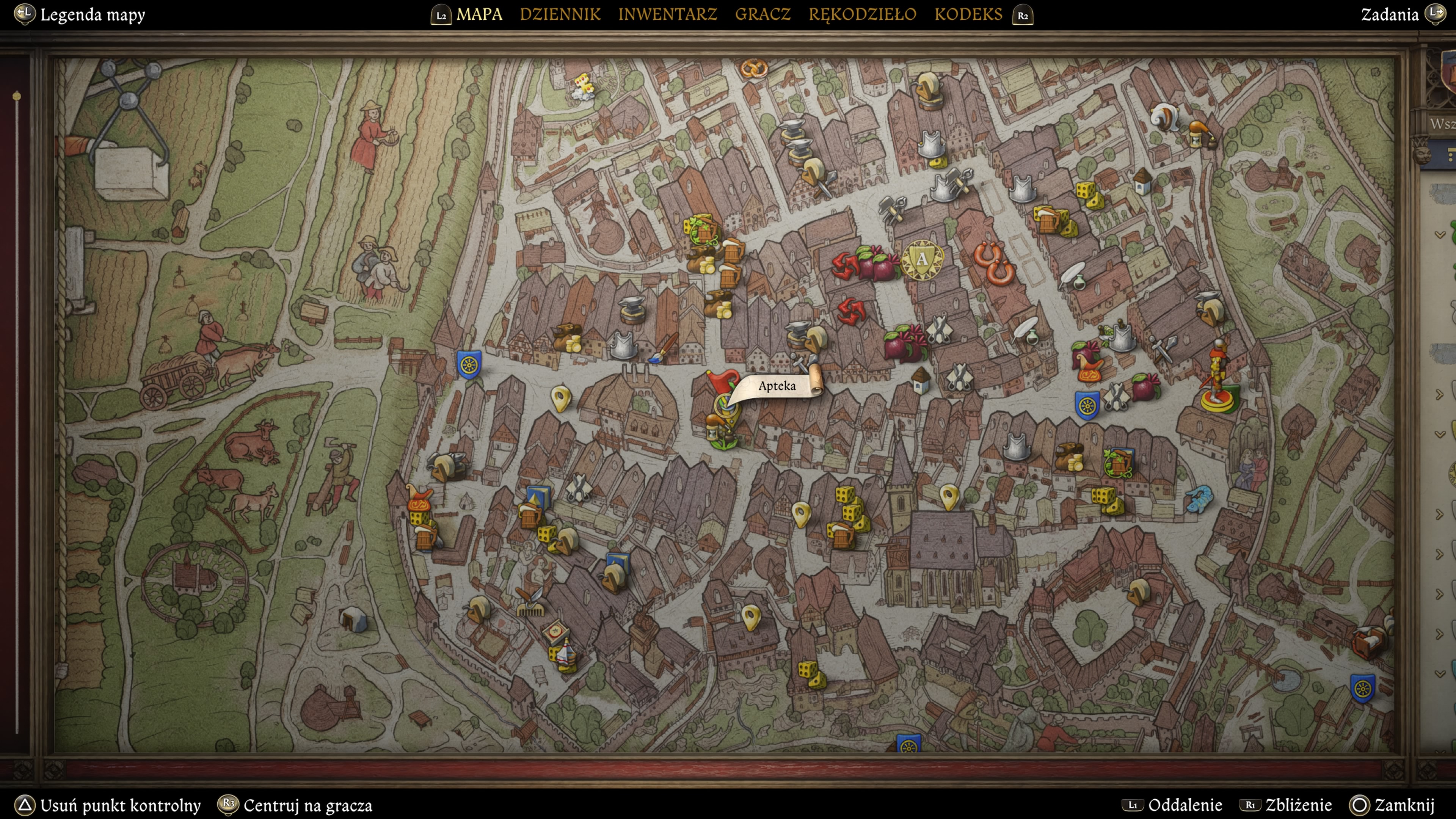 Kingdom Come Deliverance 2 - Ostatni krok: Włosi, Wolf, eliksir Redukcja, łaźnia, ubrania, korba