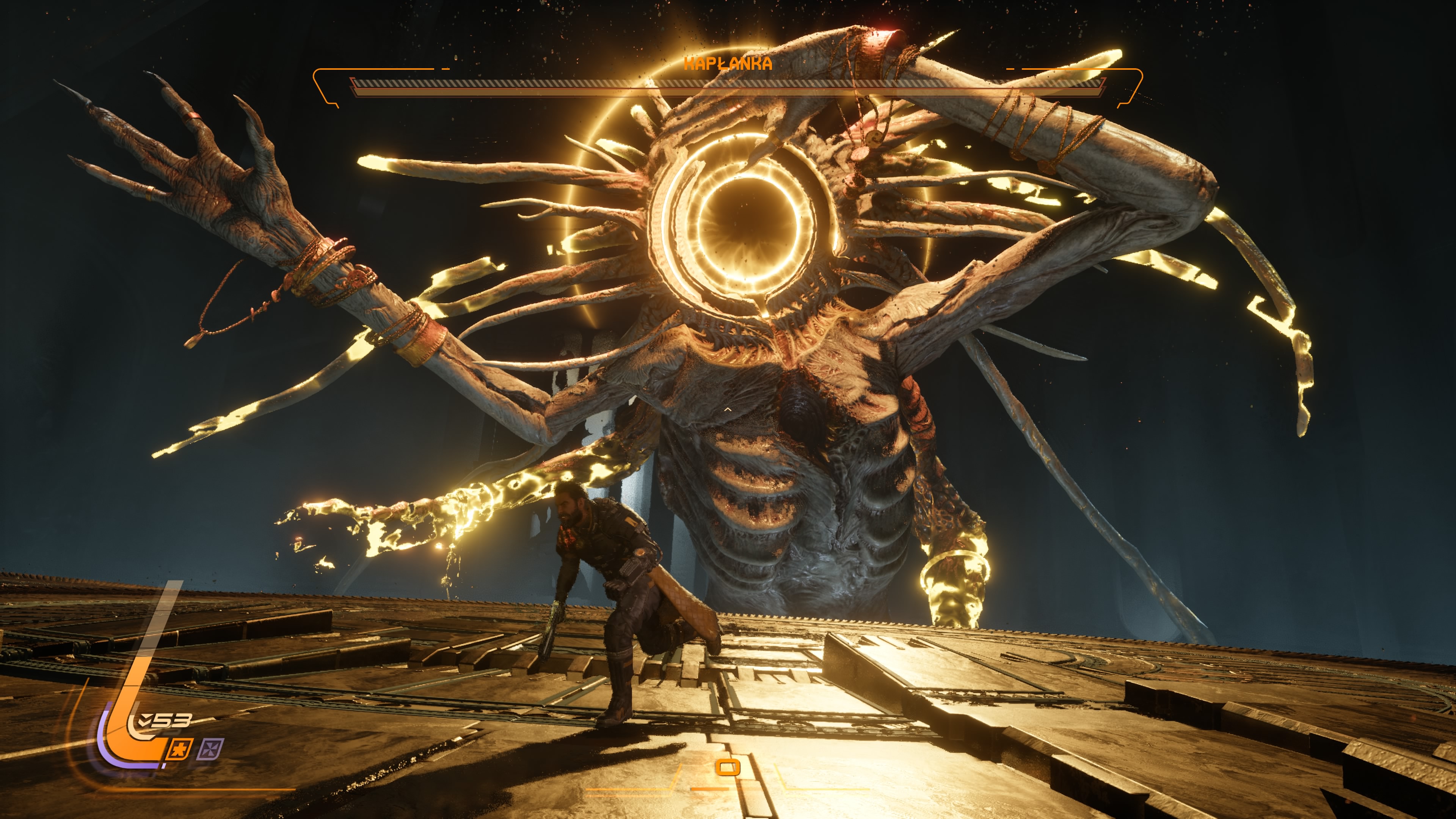 Saros - Kapłanka: Boss, jak pokonać wroga, taktyka, najlepsza broń na władcę