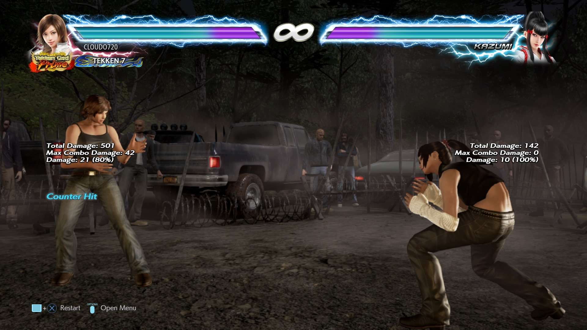 Miss Gier Wideo: Sheva vs. Eileen