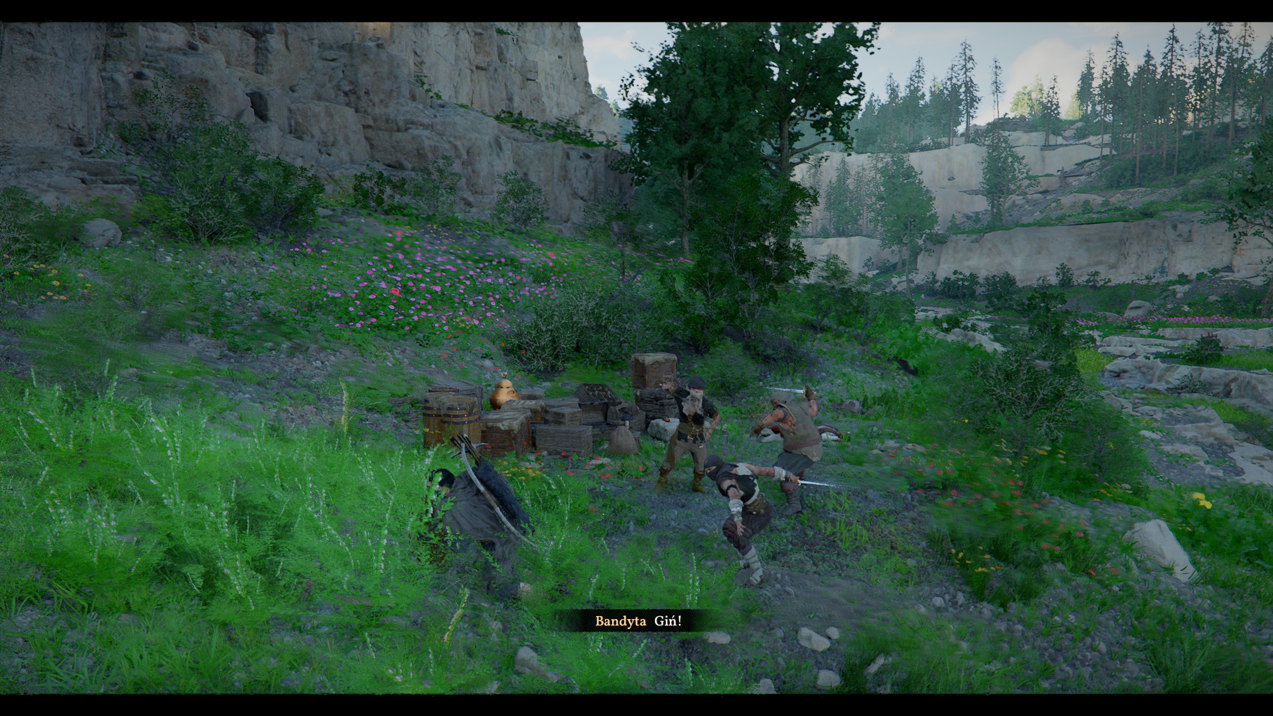 Crimson Desert - Próba za próbą, Człowiek uwięziony w grzęzowisku: kozy, złodziej rogów, krowy, kryjówka