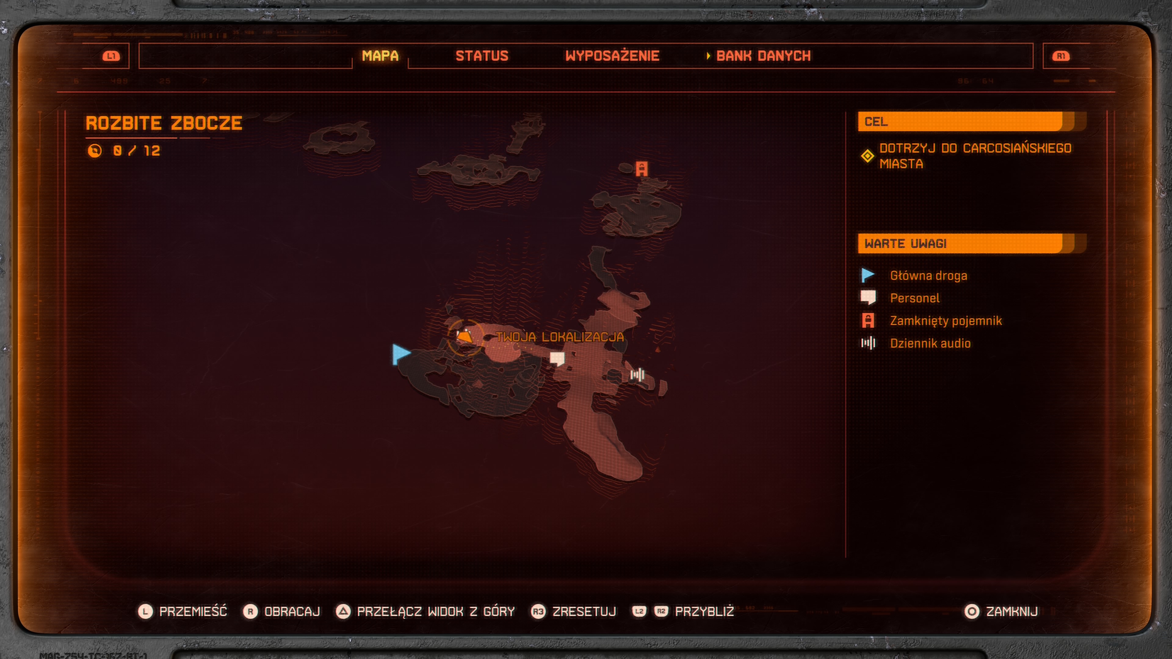 Saros - Rozbite zbocze: wszystkie przedmioty, znajdźki, dzienniki audio i tekstowe