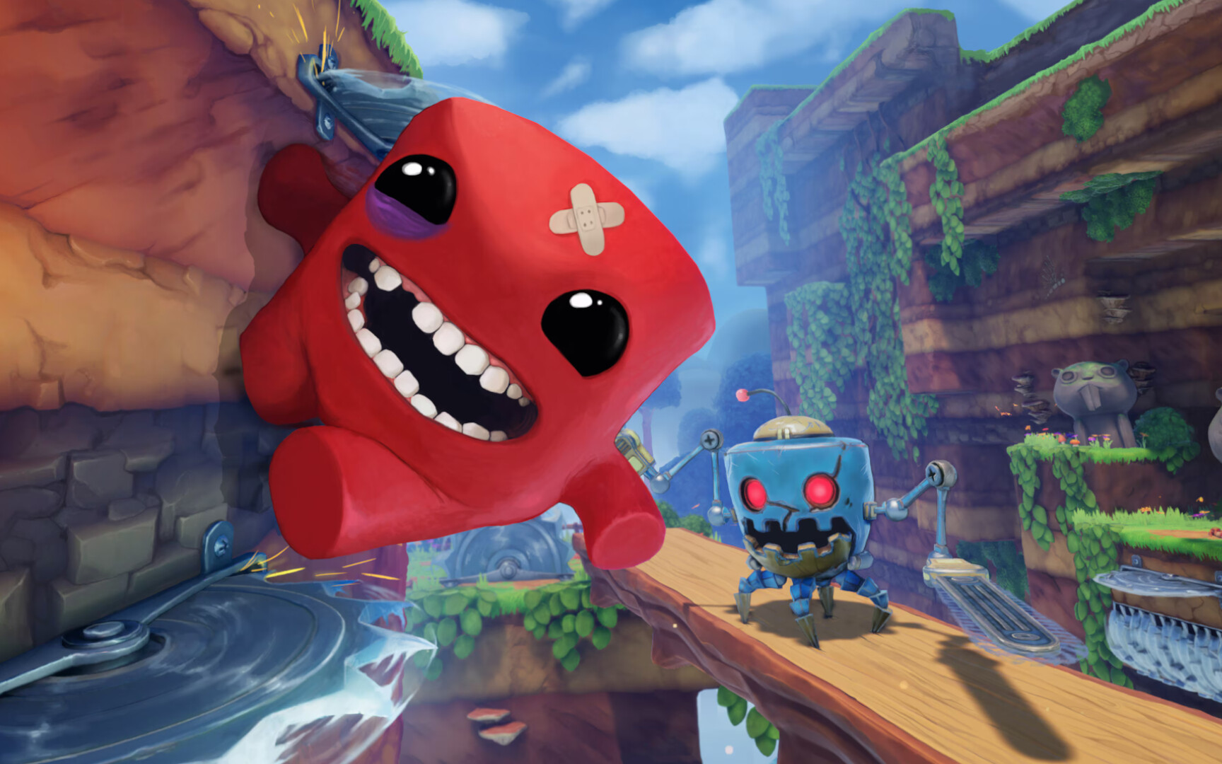 Super Meat Boy 3D brutalną jazdą bez trzymanki. Twórcy udostępnili nowy materiał i wymagania sprzętowe
