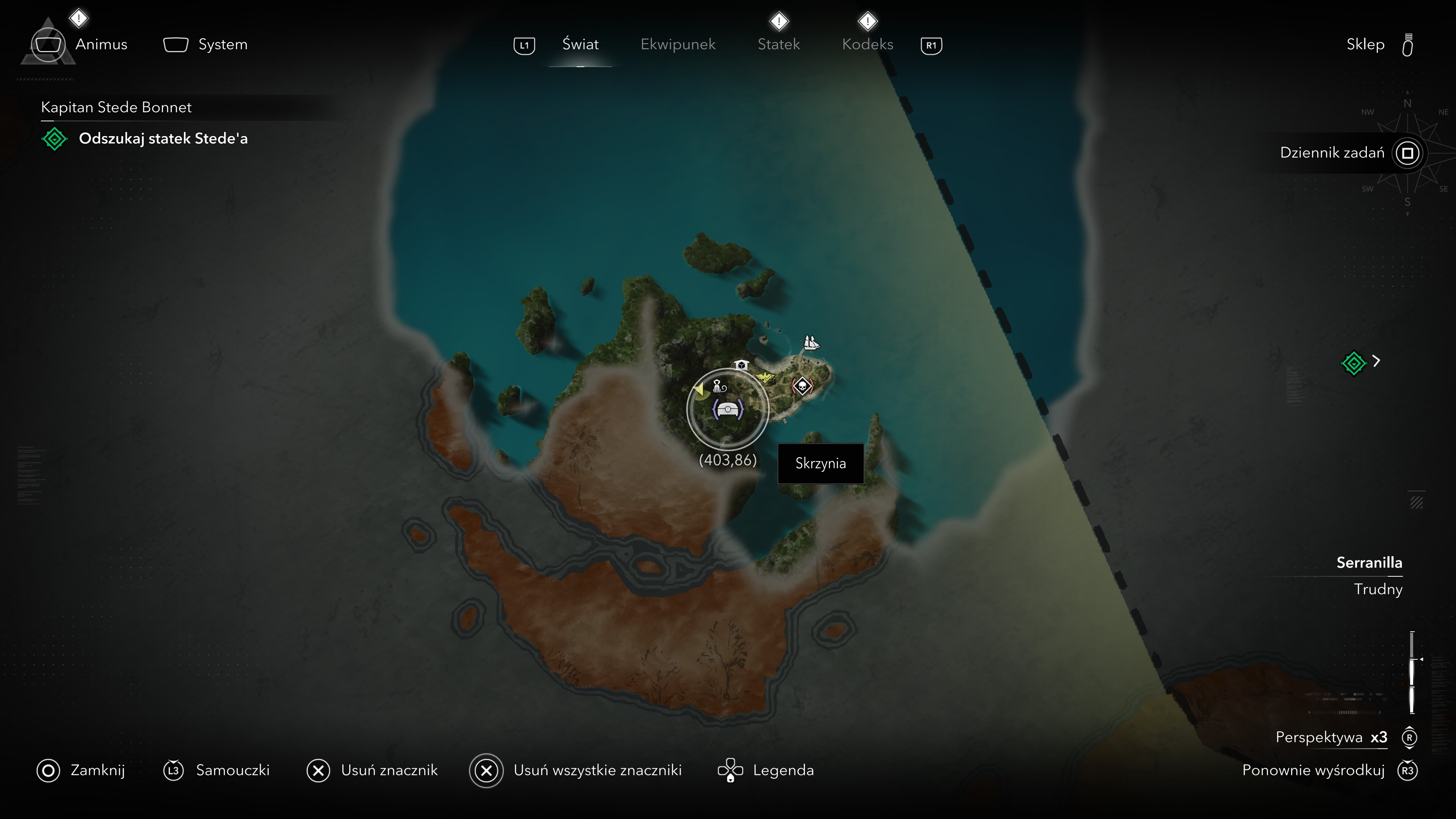Assassin's Creed Black Flag Resynced - Skrzynie w New Bone