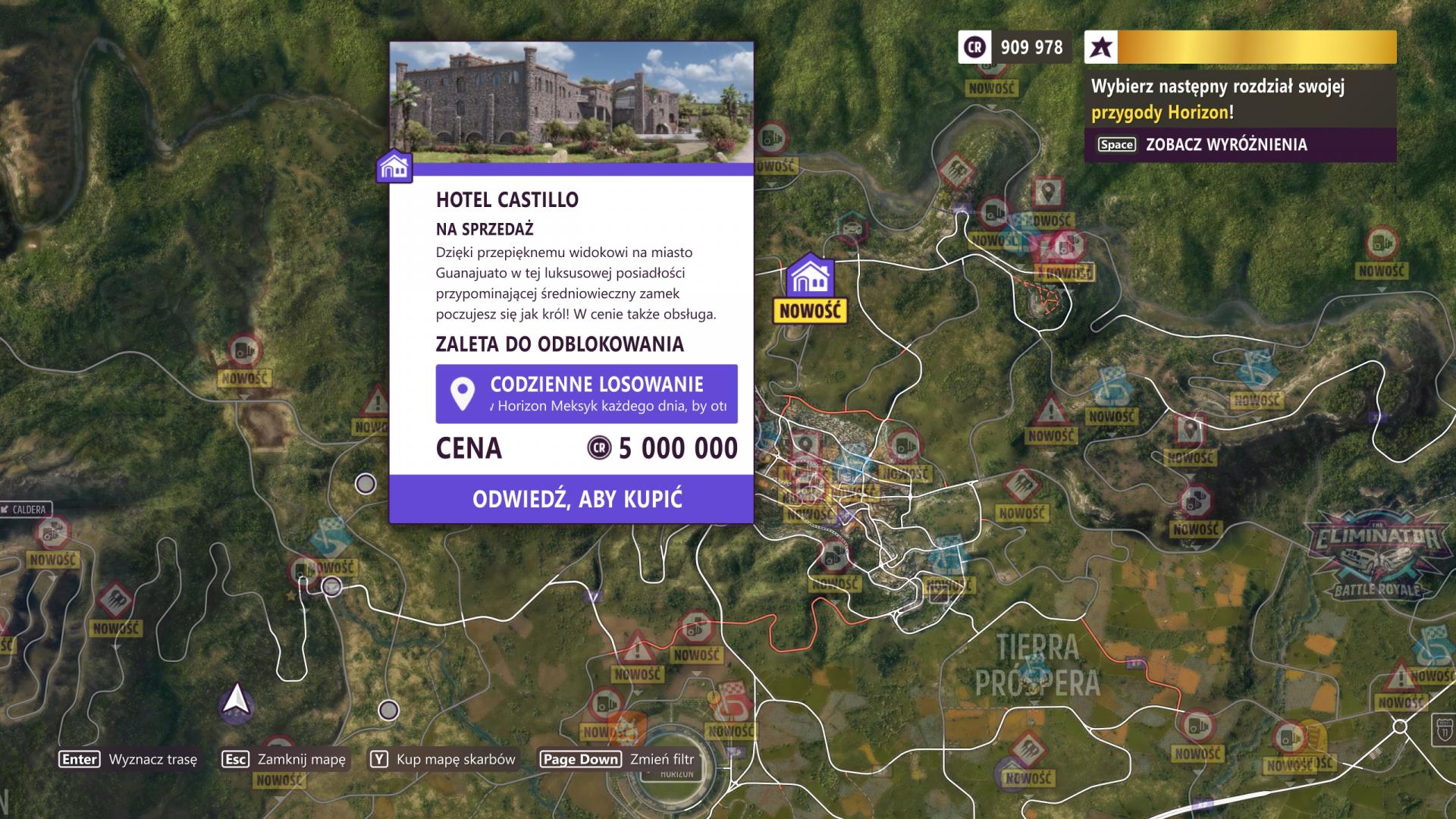 Forza Horizon 5: domy, lokalizacje posiadłości do kupienia