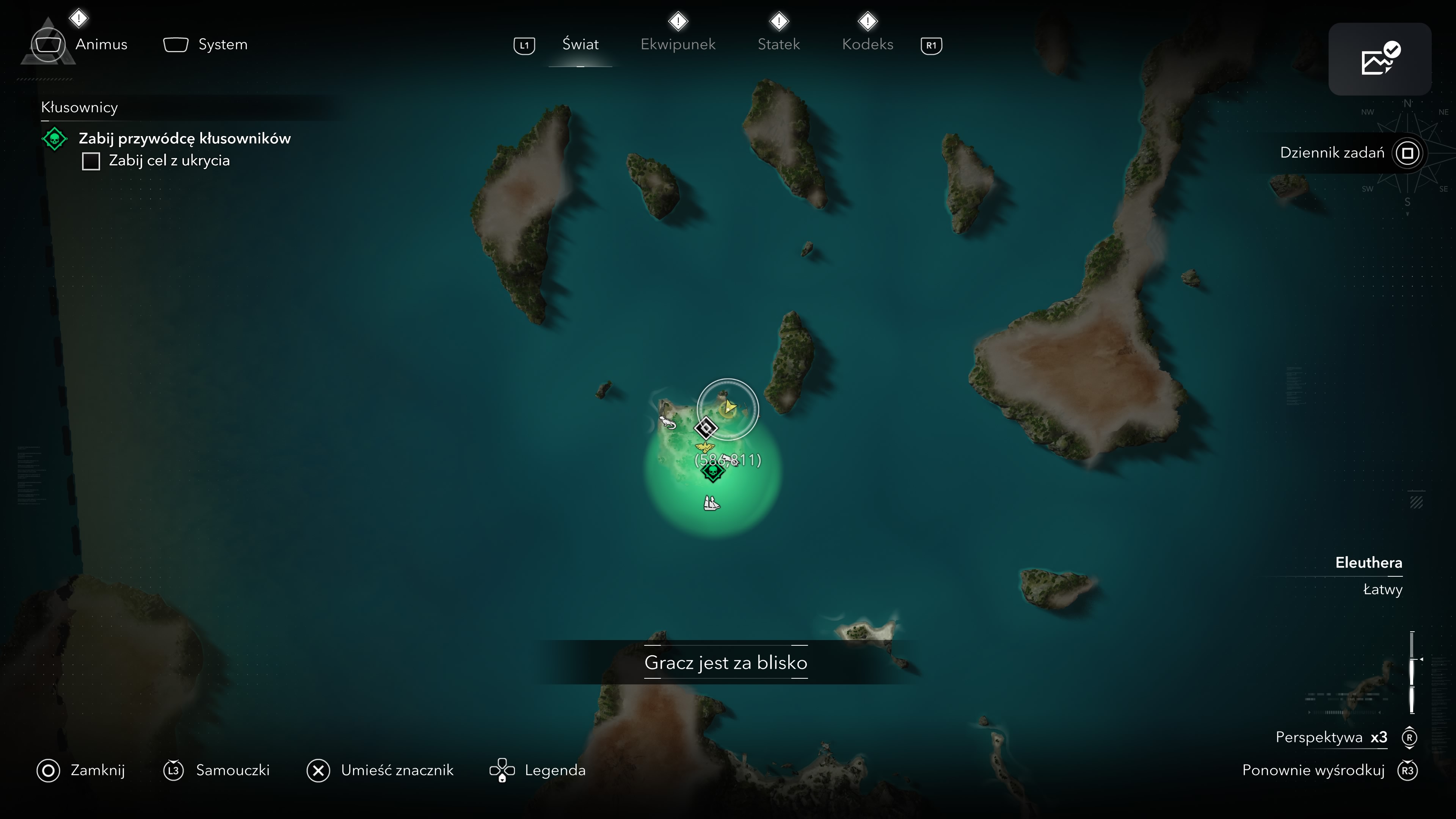 Assassin's Creed Black Flag Resynced - Mapa skarbu z Wyspa Abaco: lokalizacja, gdzie jest?
