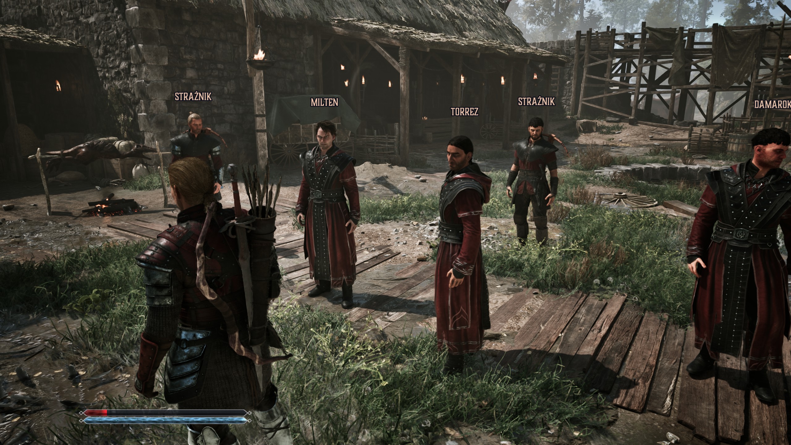 Gothic 1 Remake - Płomień do powodzi: pomoc od Magów Ognia, Corristo, Milten