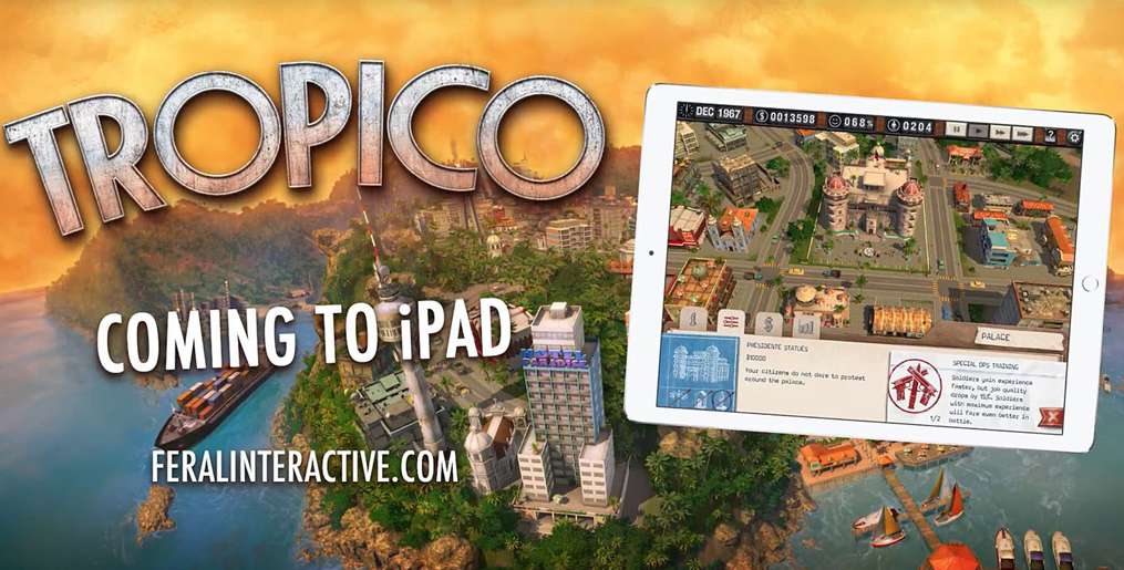 Tropico - garść informacji o konwersji na sprzęty mobilne