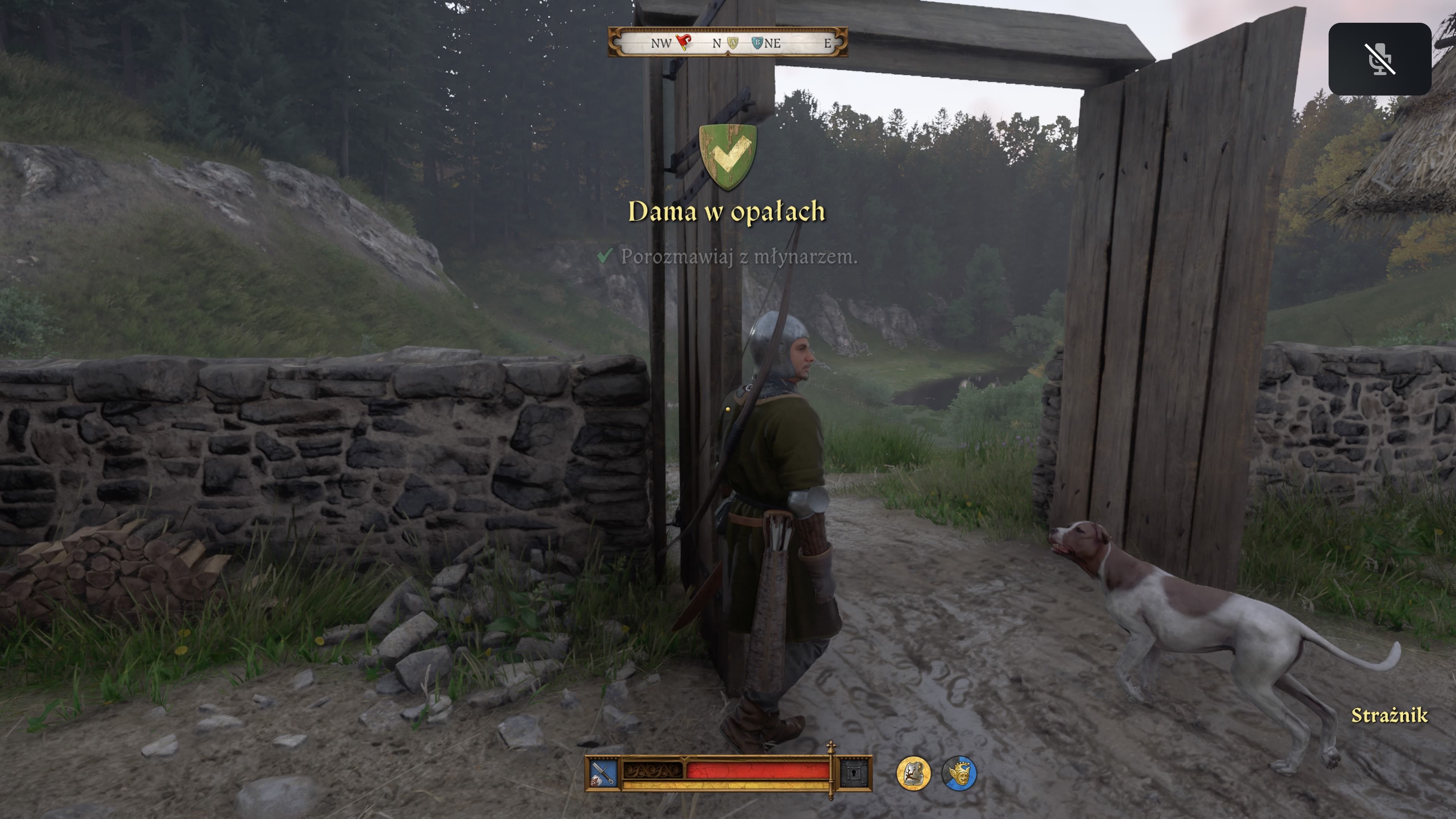Kingdom Come Deliverance 2 - Dama w opałach: Młynarka, drewutnia, młynarz, siekiera