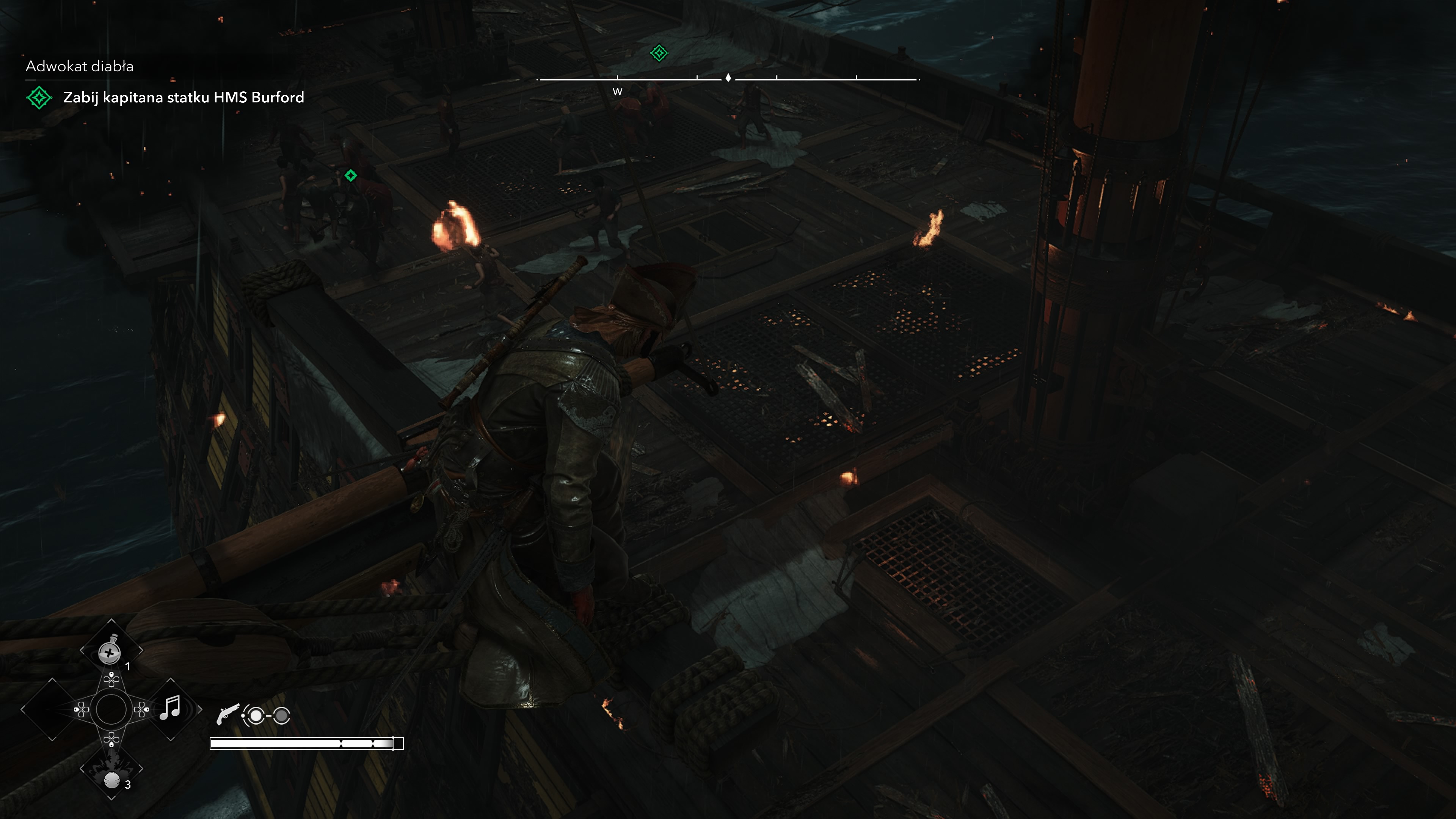 Assassin's Creed Black Flag Resynced - Adwokat diabła: brytyjski liniowiec, HMS Burford