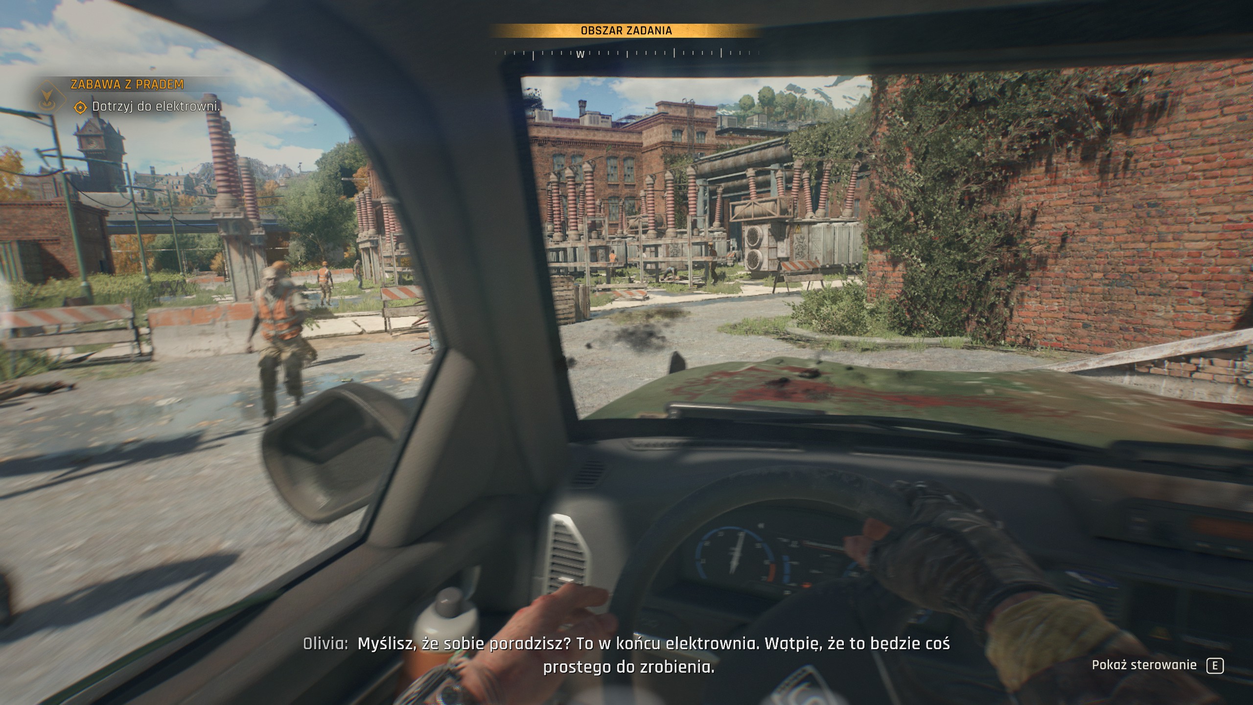 Dying Light The Beast - Zabawa z prądem: hydroelektrownia, brygadzista