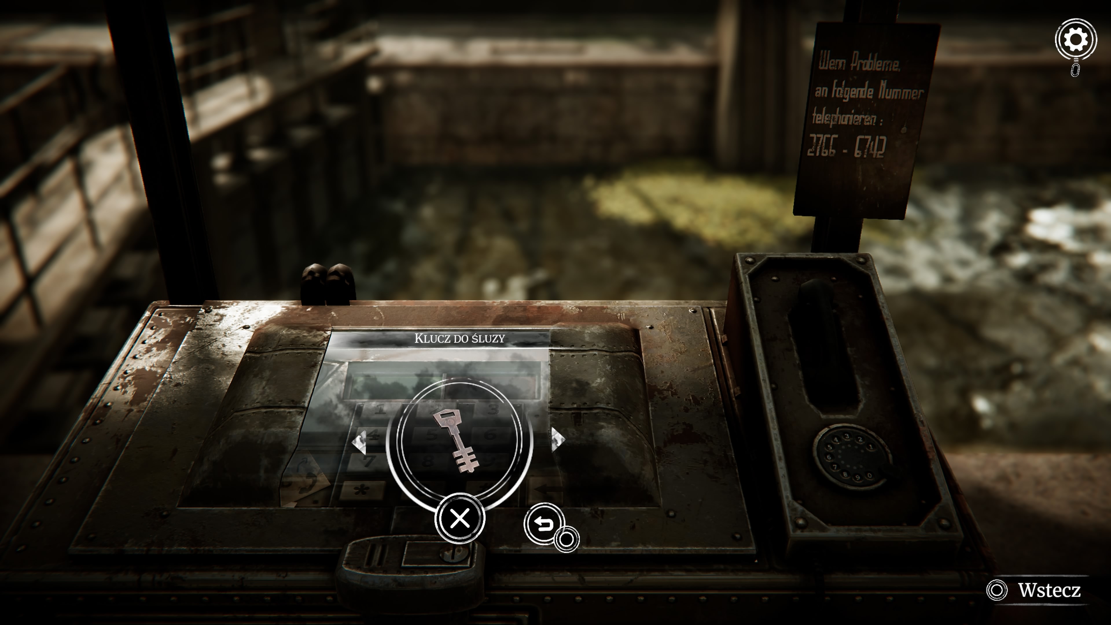 Syberia Remastered - Pomoc z podtekstem, Holowanie pociągu: barka, 100 dolarów, pieniądze, estrada, śluza