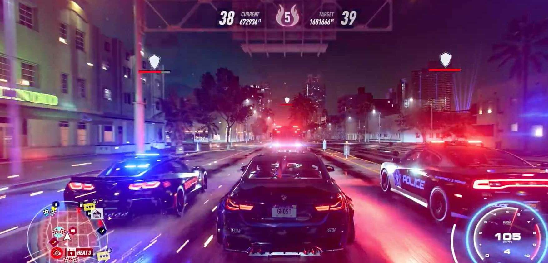 Need for Speed: Heat z 2 godzinami rozgrywki! Wielka mapa, ściganie za dnia i w nocy