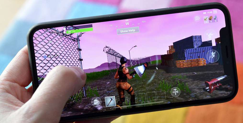 Fortnite Battle Royale: iPhone X kontra Xbox One X