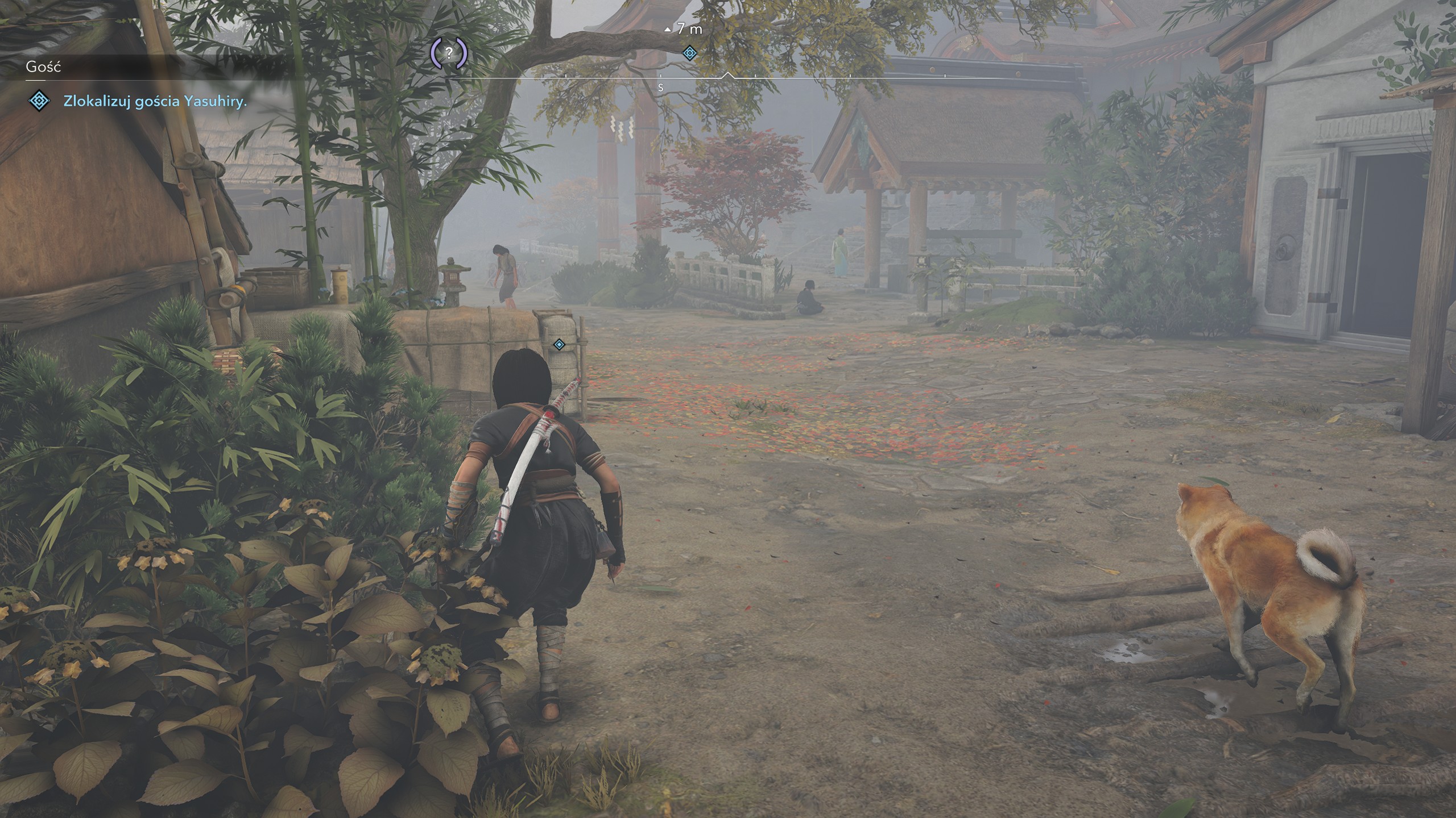 Assassin's Creed Shadows - Złapać szpiega, Gość: dom, chram Yura