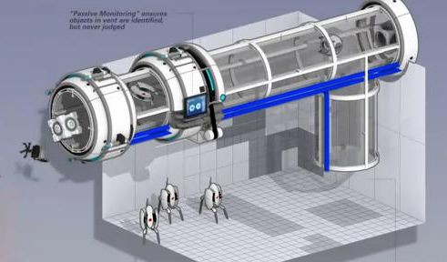 Portal 2  z &quot;obsługą&quot; wentylatorów