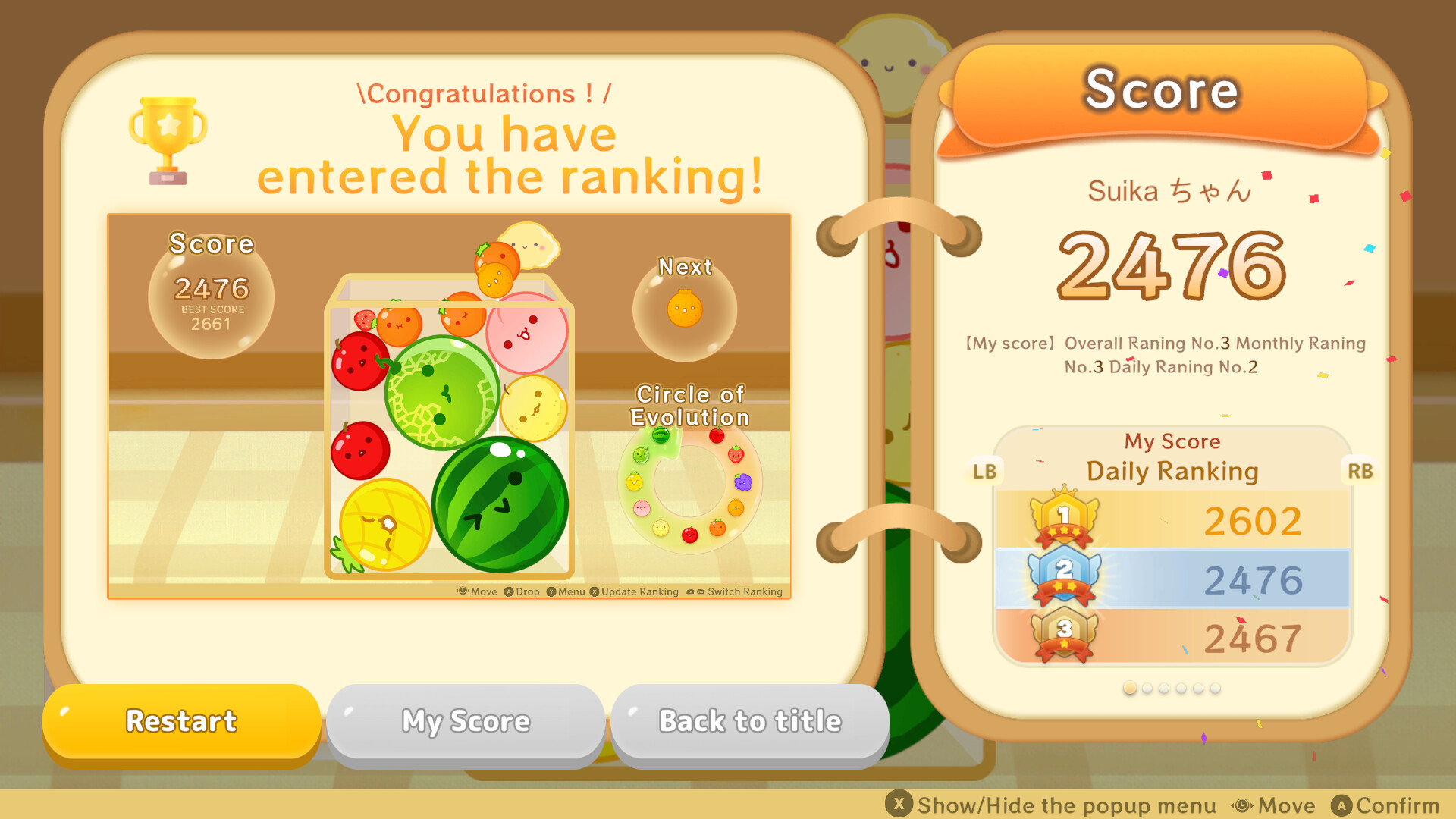 Suika Game #1