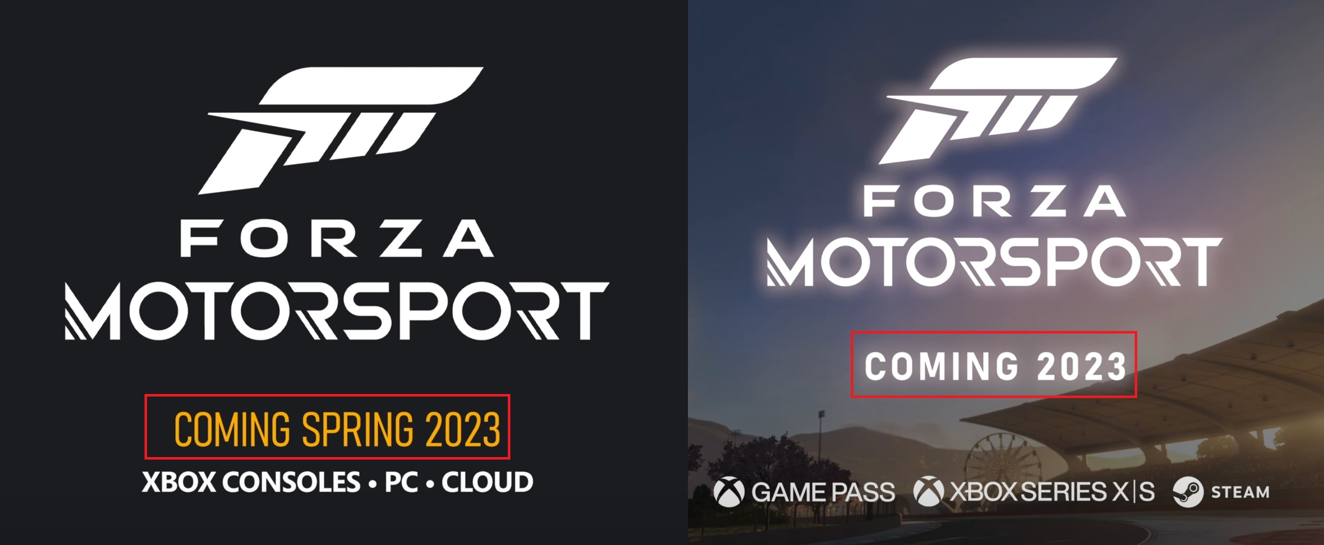 Forza Motorsport ciche opóźnienie