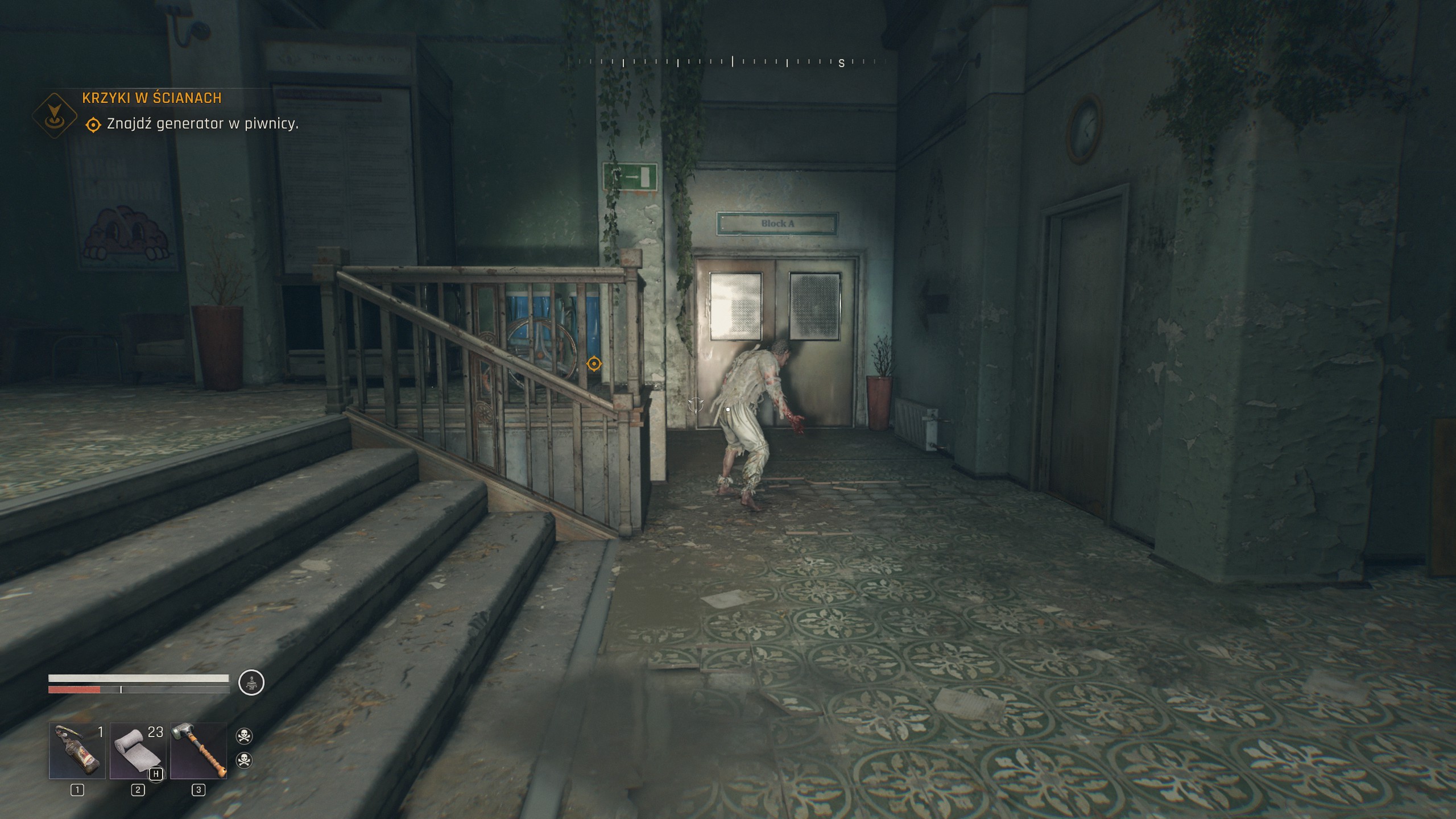 Dying Light The Beast - Krzyki w ścianach: szpital psychiatryczny, magazyn leków