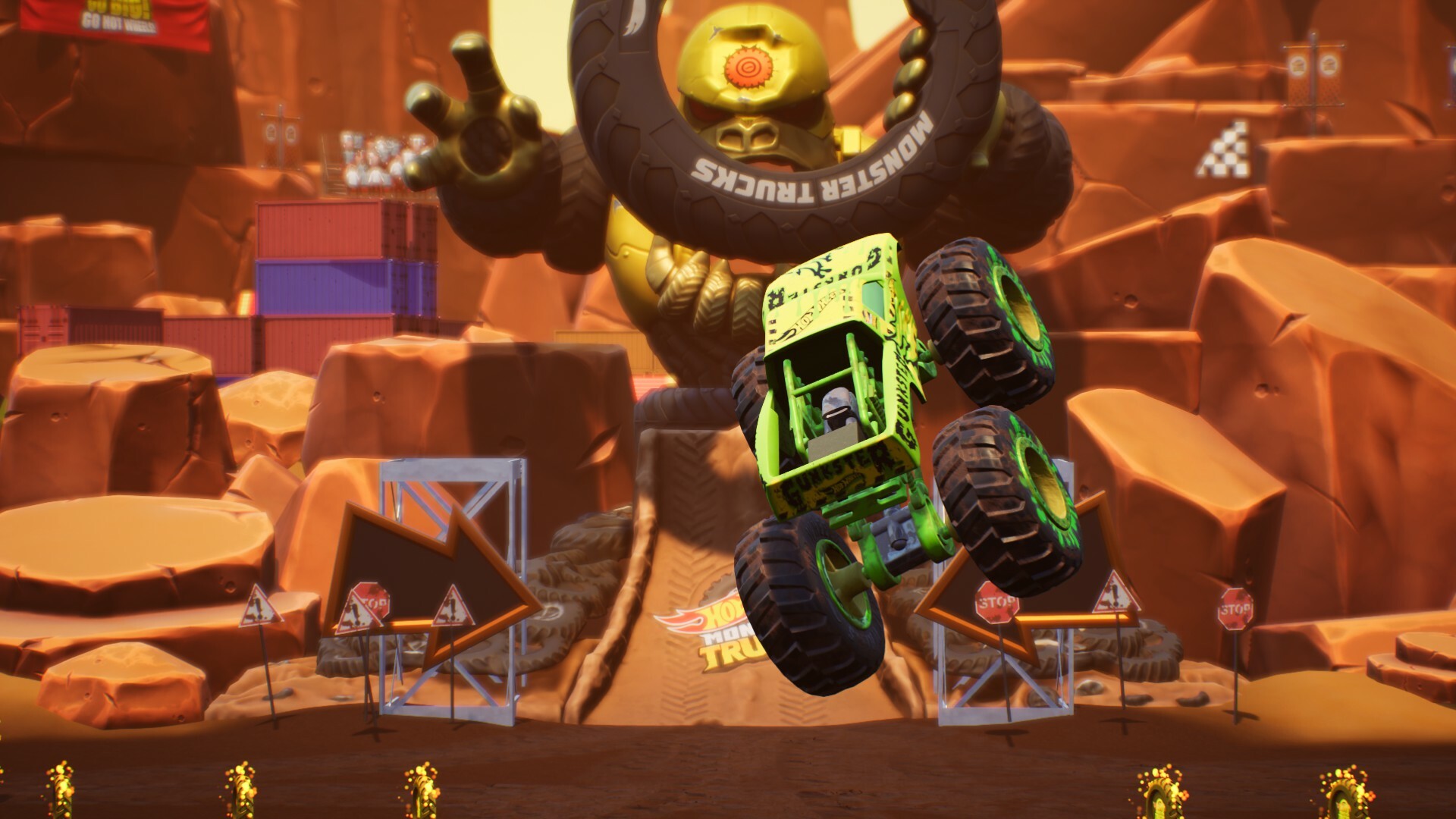 Hot Wheels Monster Trucks Stunt Mayhem #1