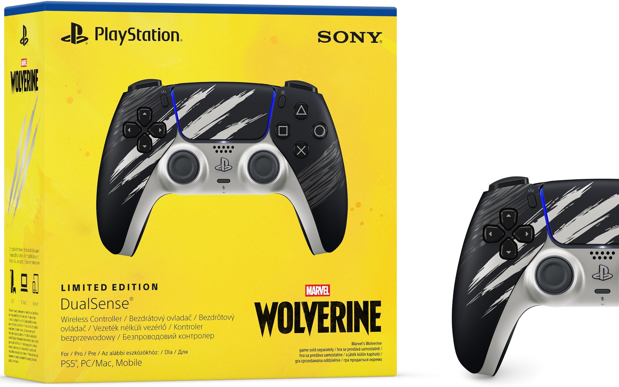 Nowy, limitowany i specjalny kontroler DualSense z Marvel's Wolverine Adamantium