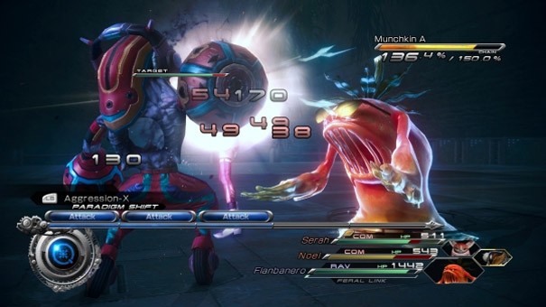 System walki w FF XIII-2 na materiale wideo