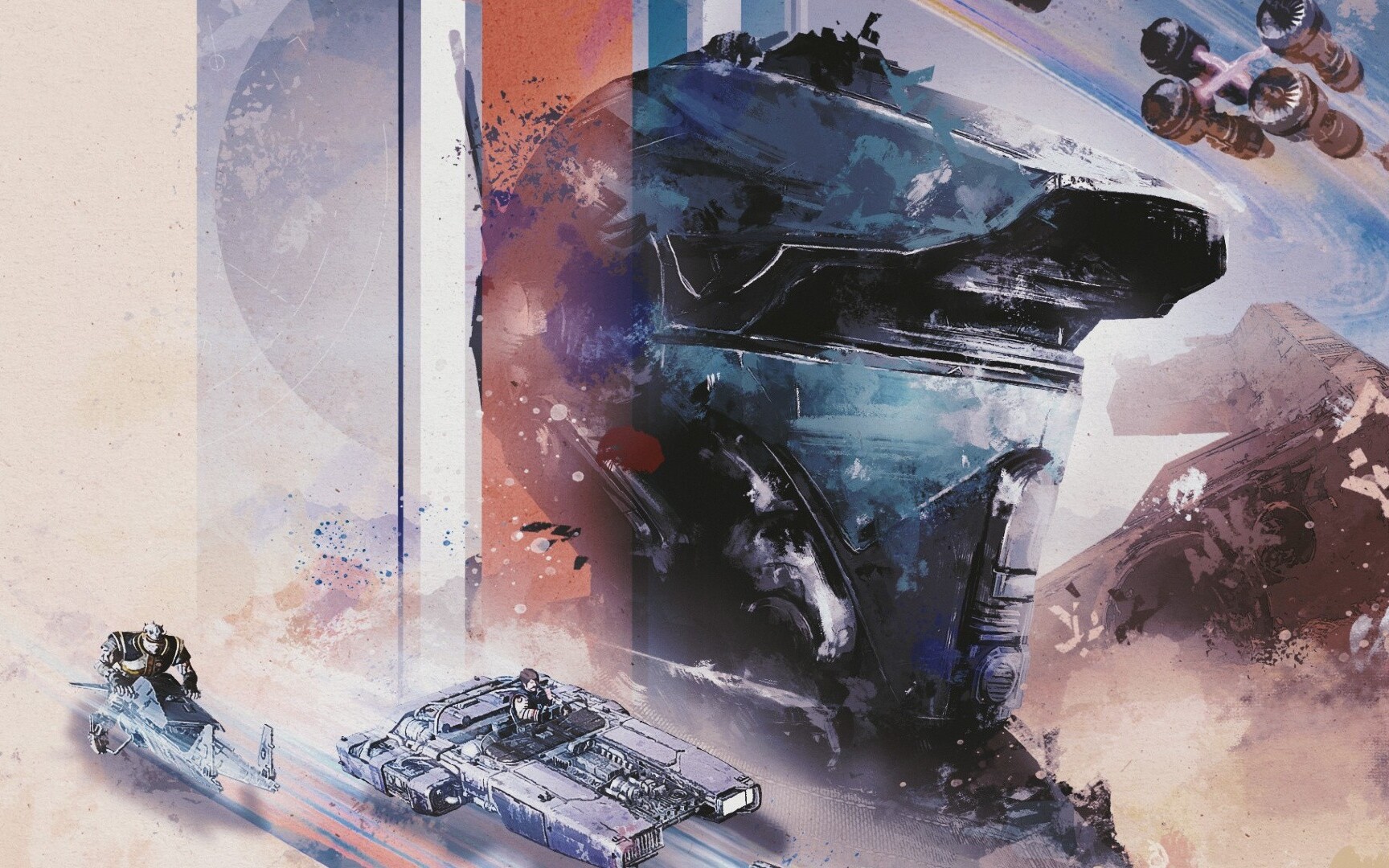 Star Wars: Galactic Racer - recenzja gry. Kelner, w moich wyścigach pływa rogalik
