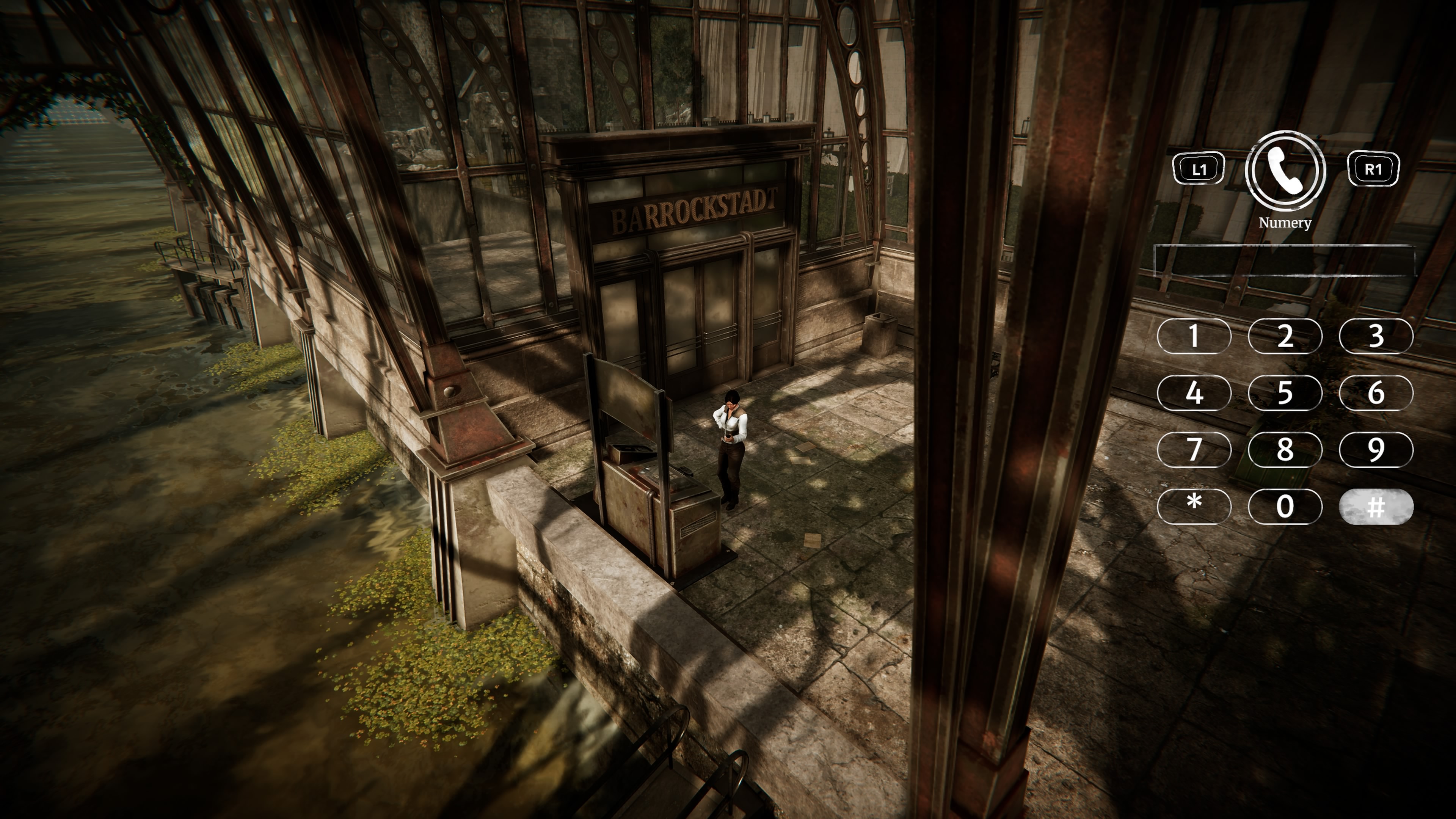 Syberia Remastered - Dla muzyki wszystko: Automat muzyczny, elementy do figurki na placu przed uniwersytetem