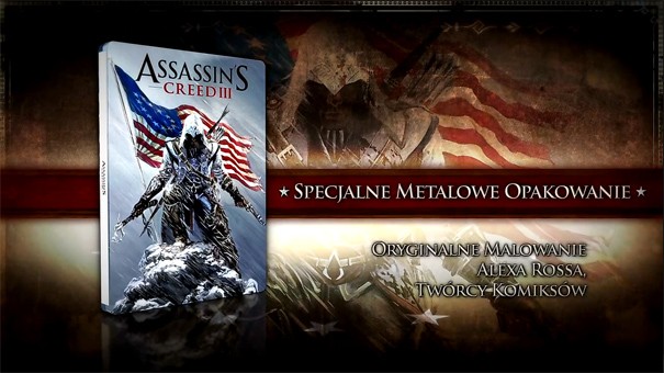 Zobacz jak wygląda zawartość edycji Freedom Assassin&#039;s Creed III
