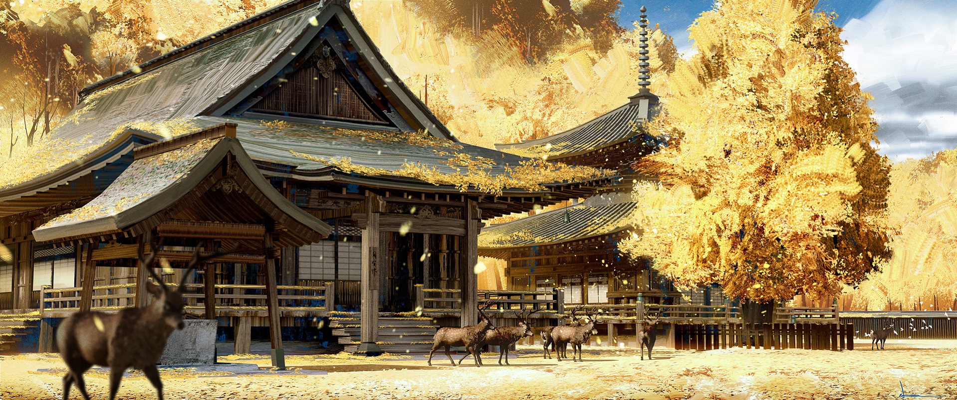 Ghost of Tsushima - artysta przedstawia grafiki, którymi inspirowało się Sucker Punch