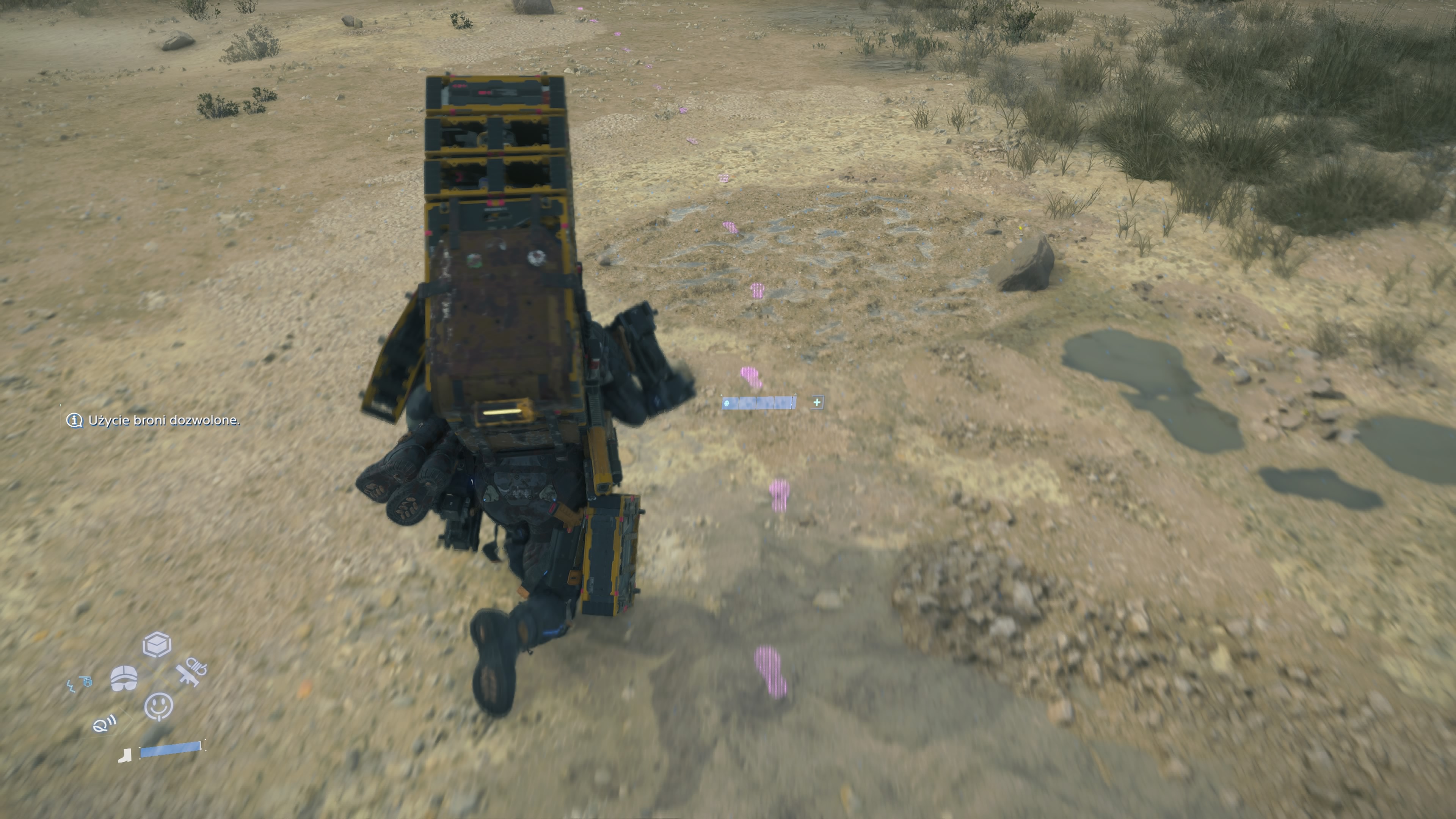 Death Stranding 2 - Zlecenie 7: Dostarcz prezent dla Lou, nowi wrogowie, powrót do schronu Sama i Fragile