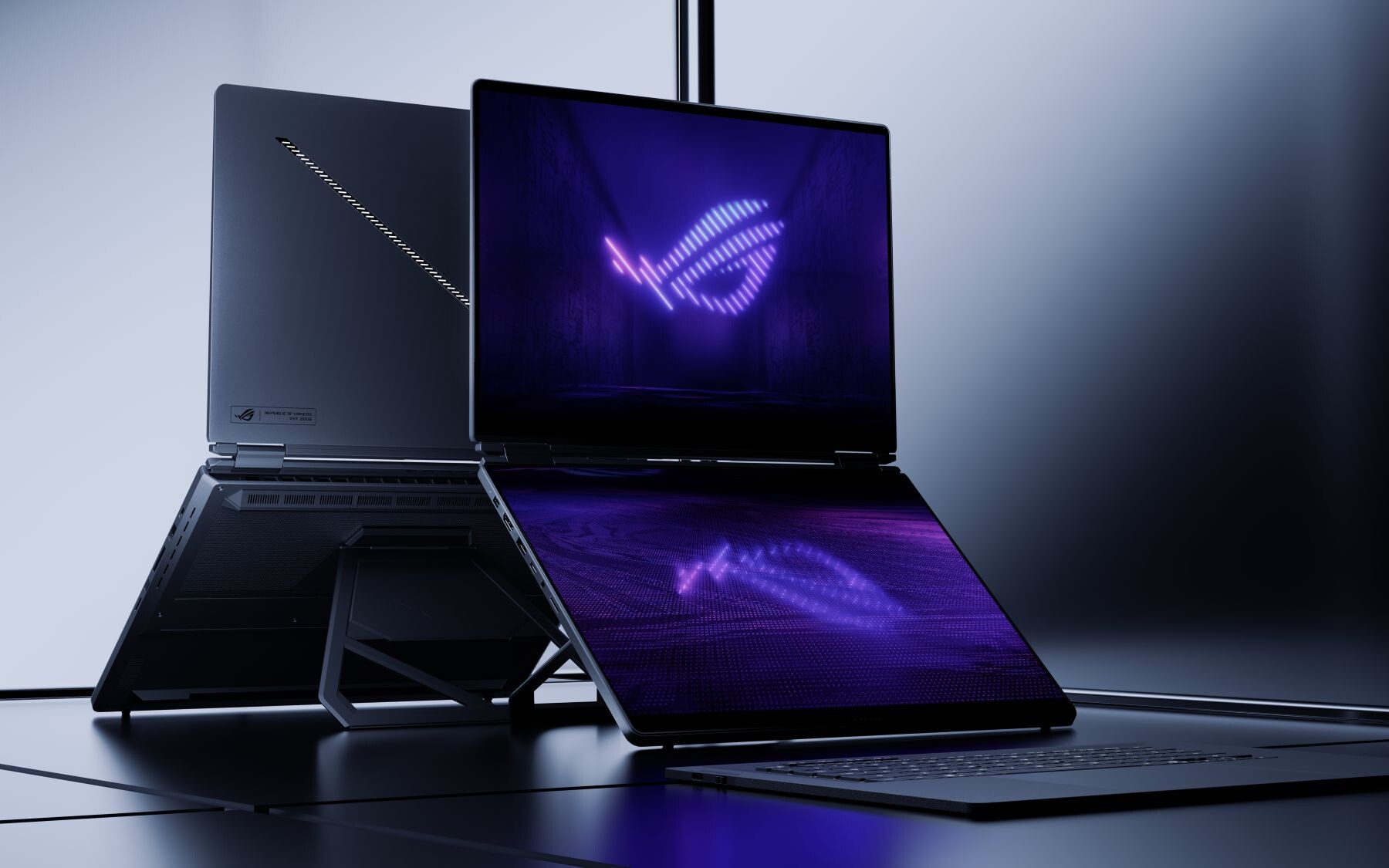 ASUS ROG Zephyrus Duo 16 GX651 - test laptopa. Dwa ekrany OLED, RTX 5090, topowa wydajność i cena