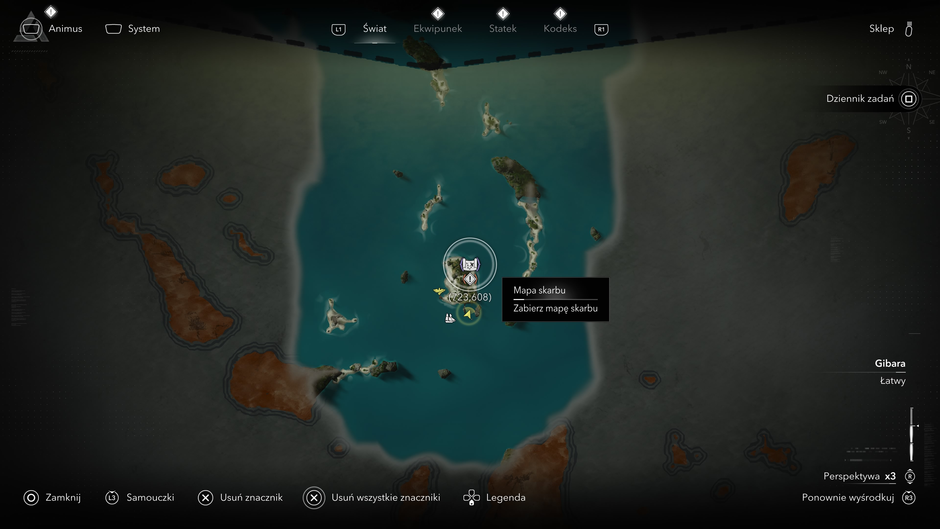 Assassin's Creed Black Flag Resynced - Sekrety na Słona Laguna