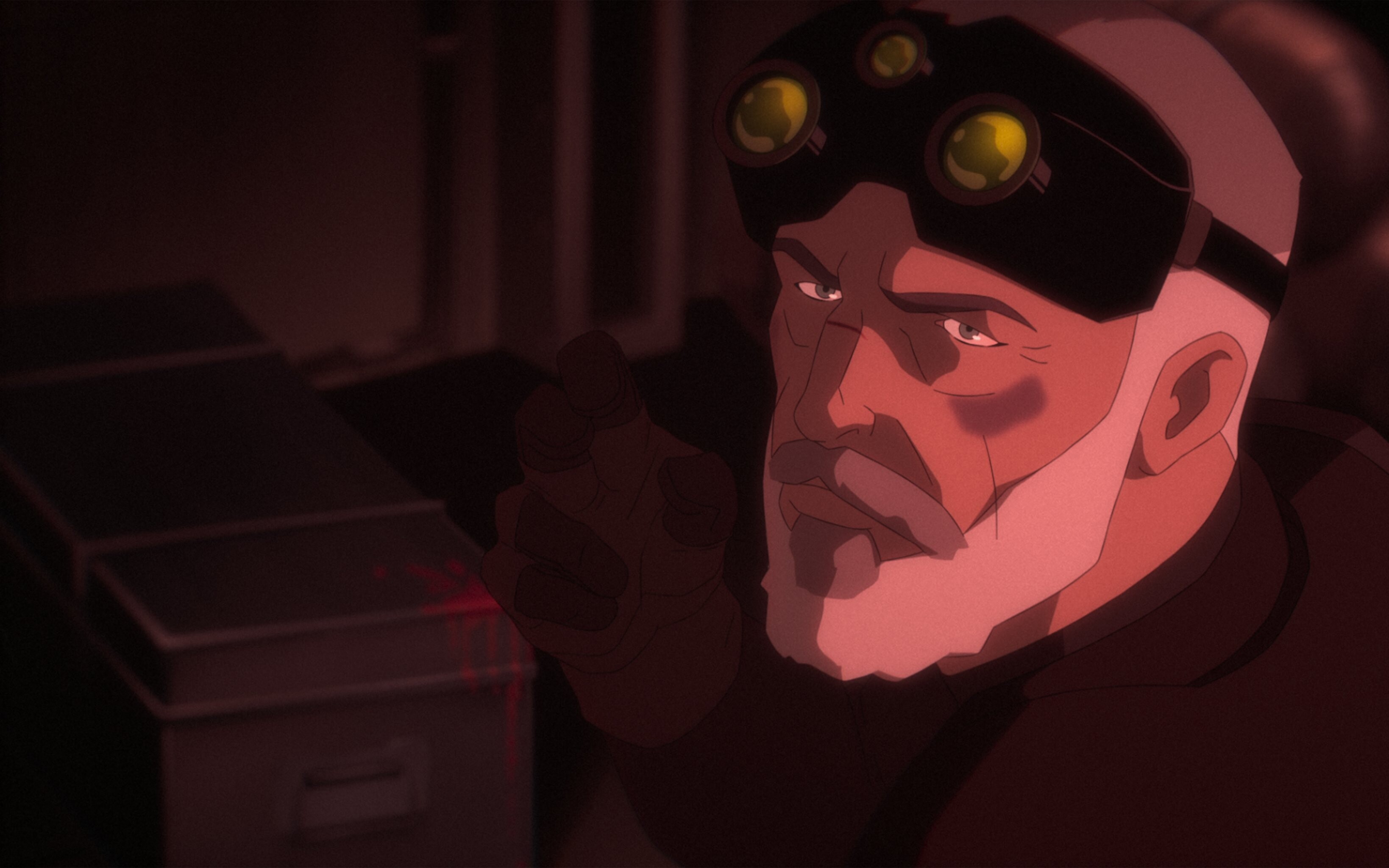 Splinter Cell: Deathwatch - stary Sam z goglami